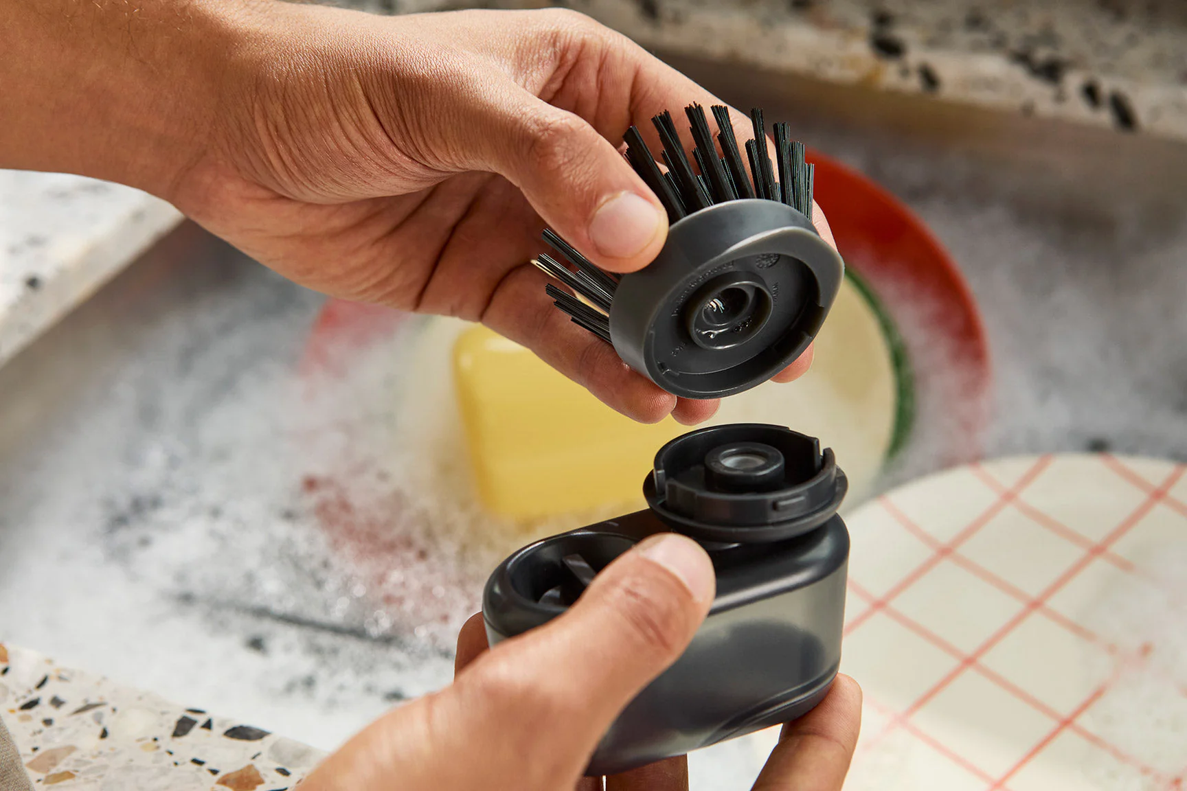 2 Têtes de Brosse à Vaisselle de Rechange SinkTech™ - Image 4