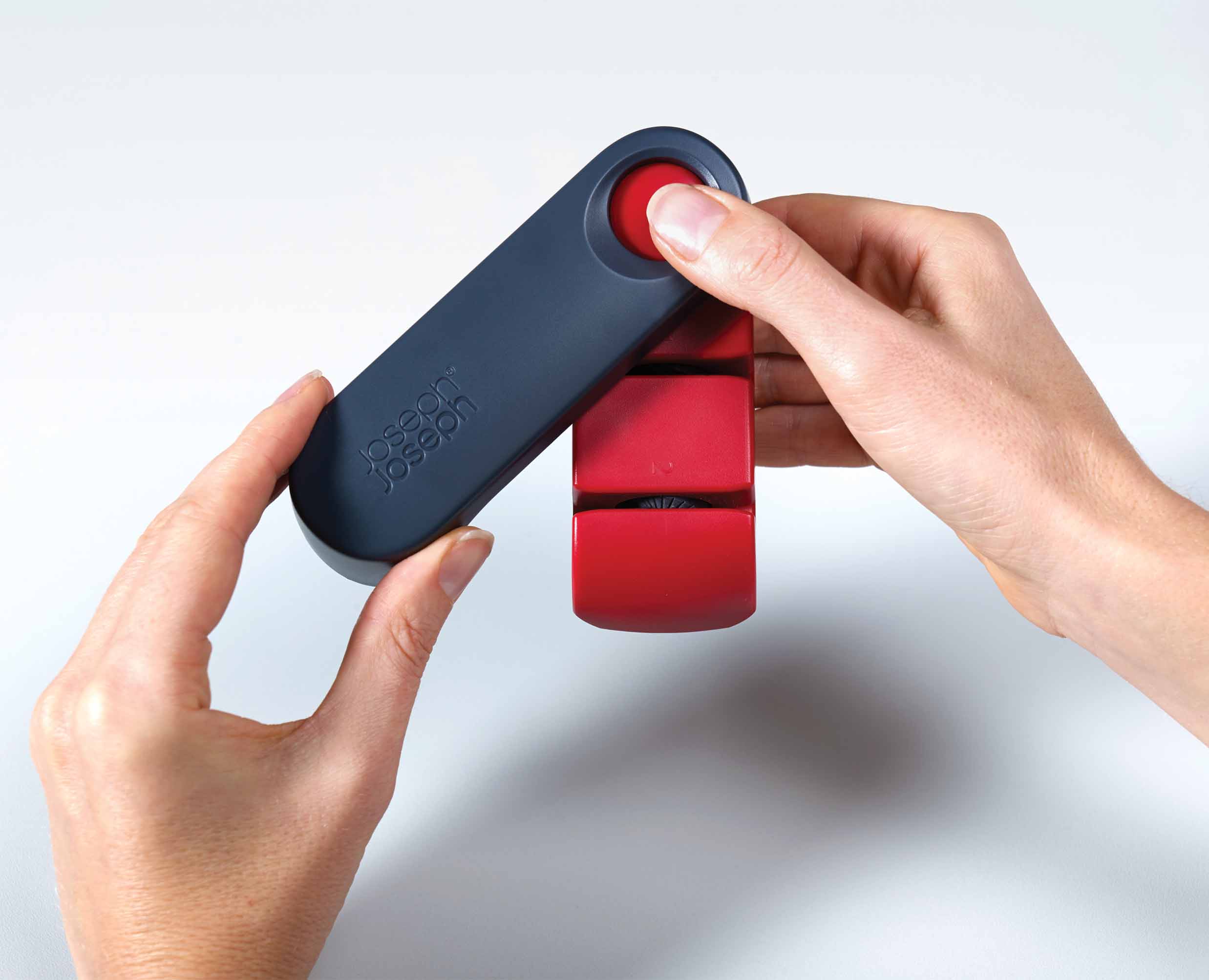 Aiguiseur à Couteau Pliant Rouge Rota™ - Image 6