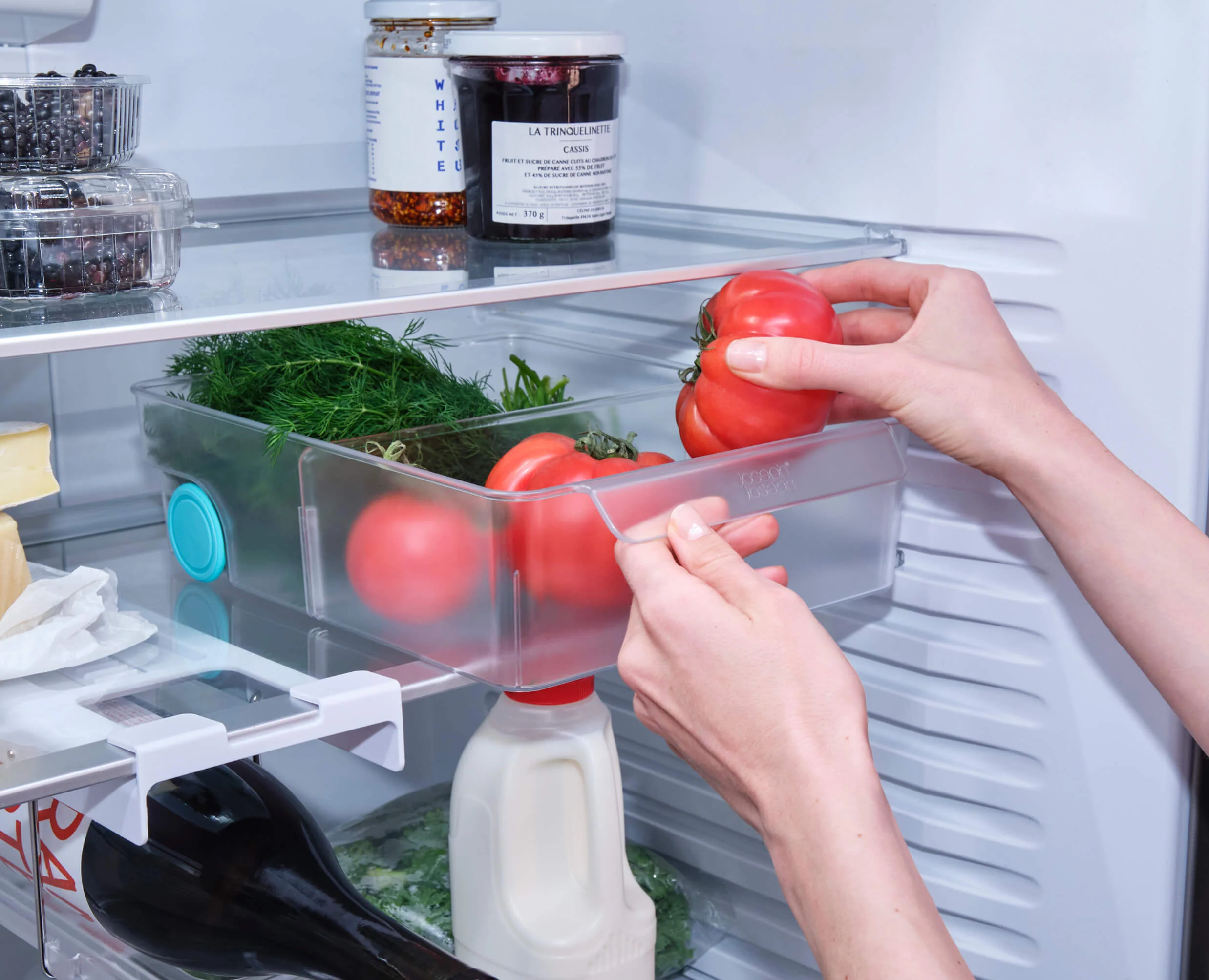 Bac Compartimenté Pour Réfrigérateur Extra Grand FridgeStore™ - Image 3