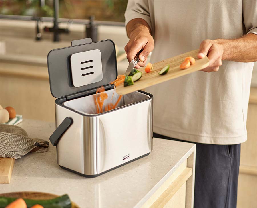 Composteur de Cuisine Inox 4L Collect™ - Image 2