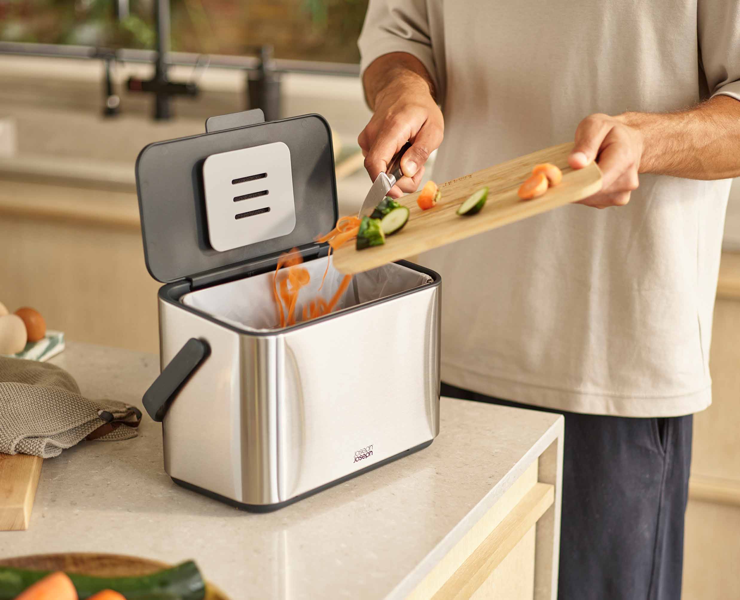 Composteur de Cuisine Inox 4L Collect™ - Image 3