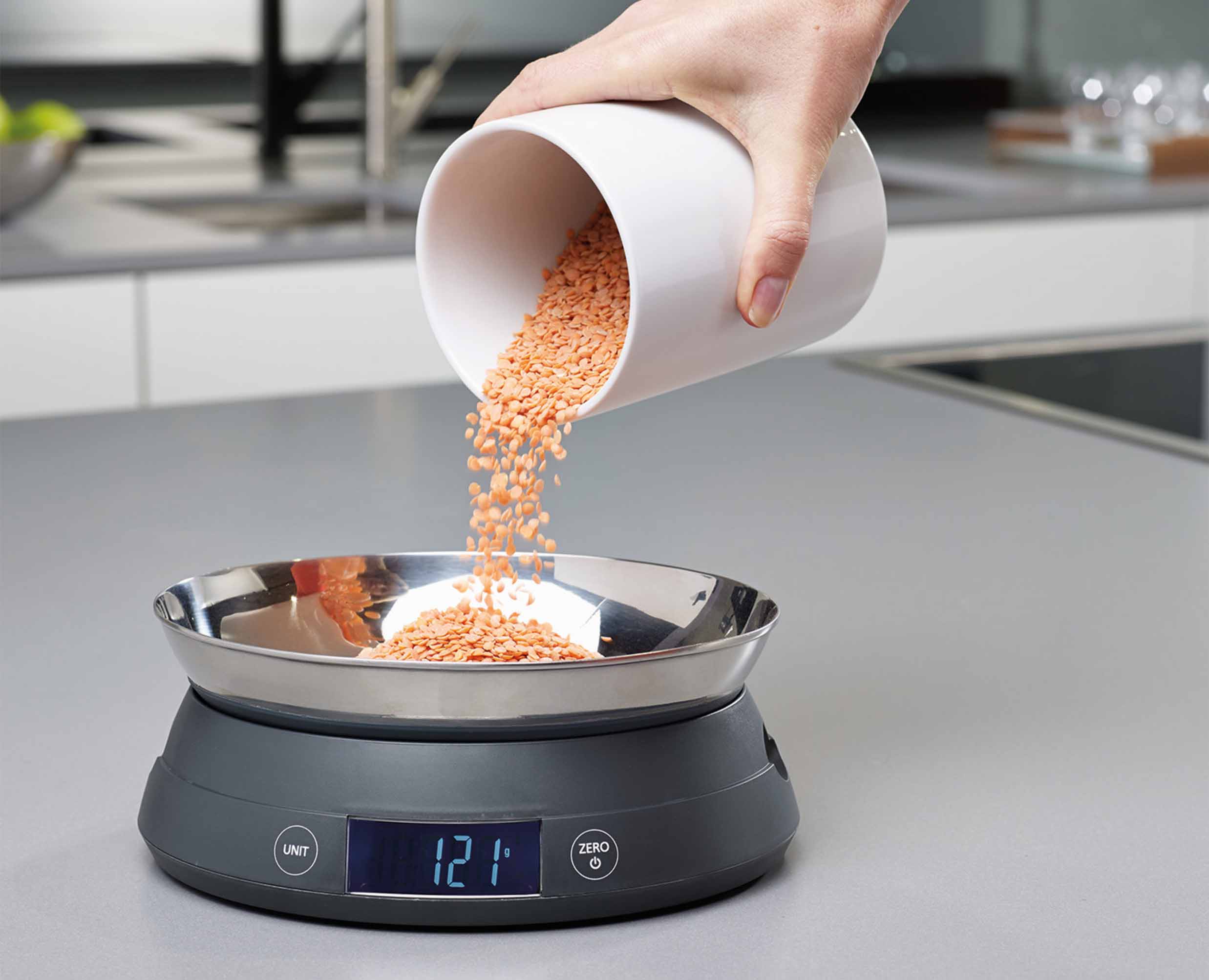 Balance Numérique de Cuisine en Gris 2-en-1 SwitchScale™ - Image 3