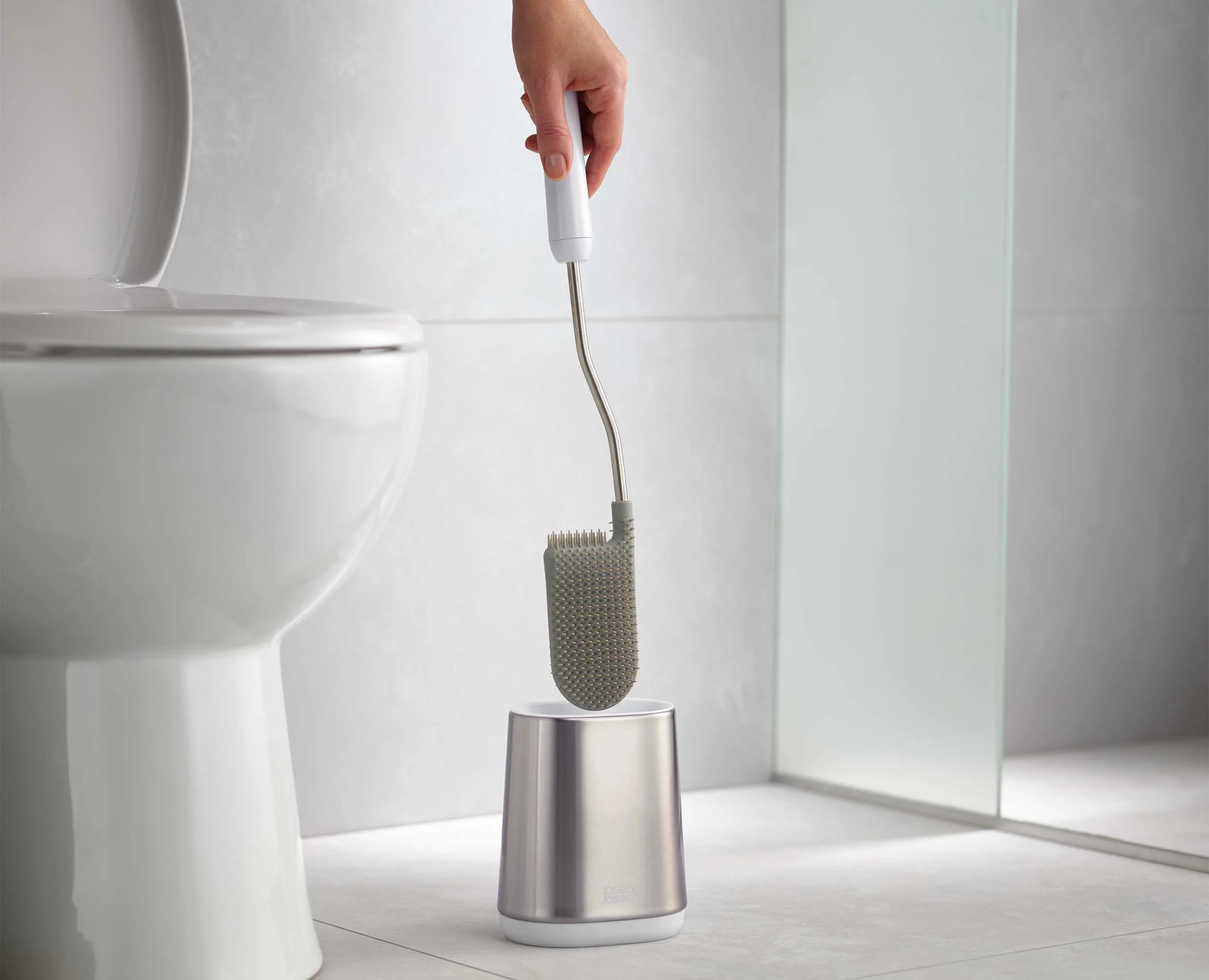 Brosse WC Plate en Acier Inoxydable Flex™ Lite - Image 3