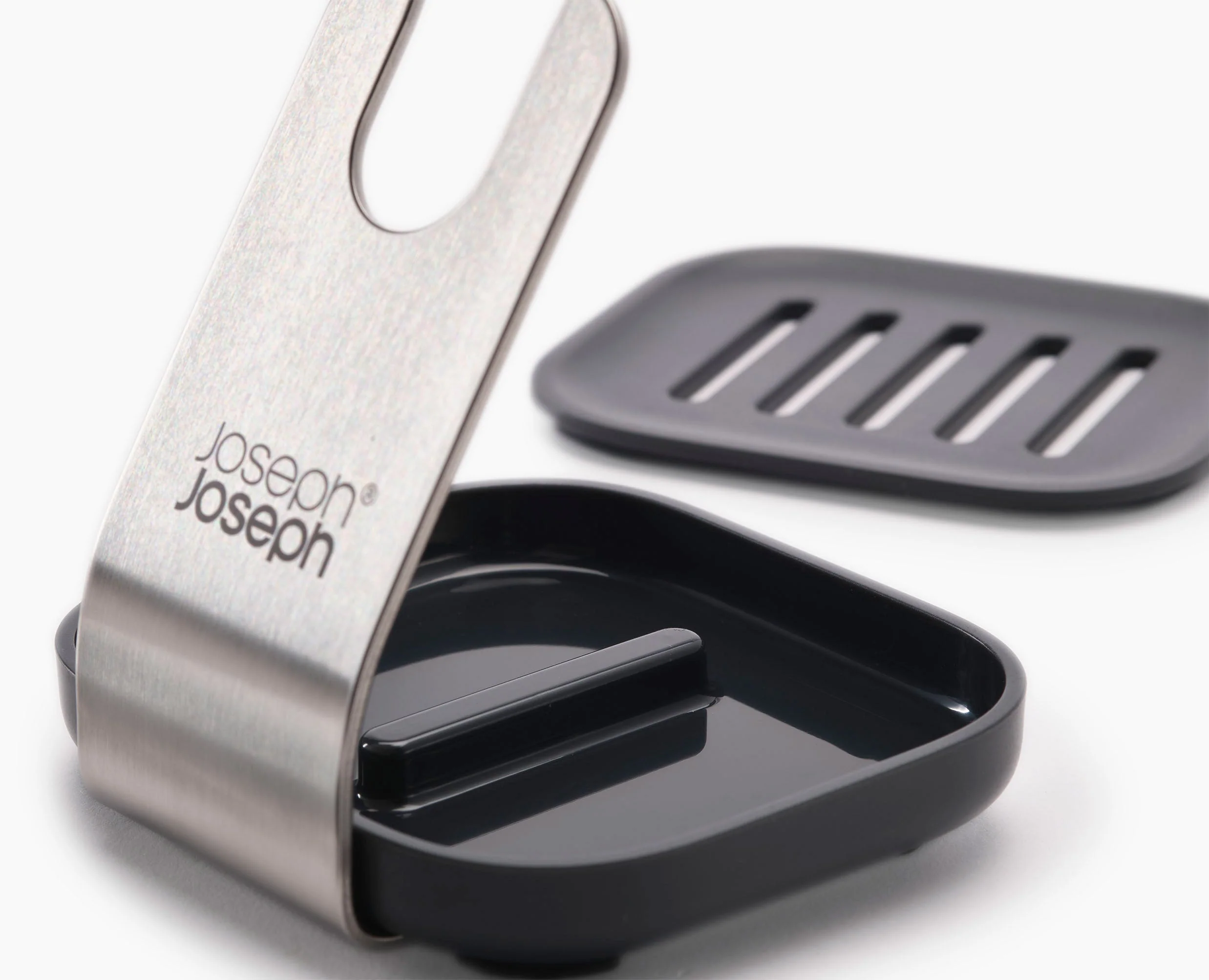 Brosse à Vaisselle et Distributeur de Savon avec Support Inox et 6 Têtes de Rechange - Image 6
