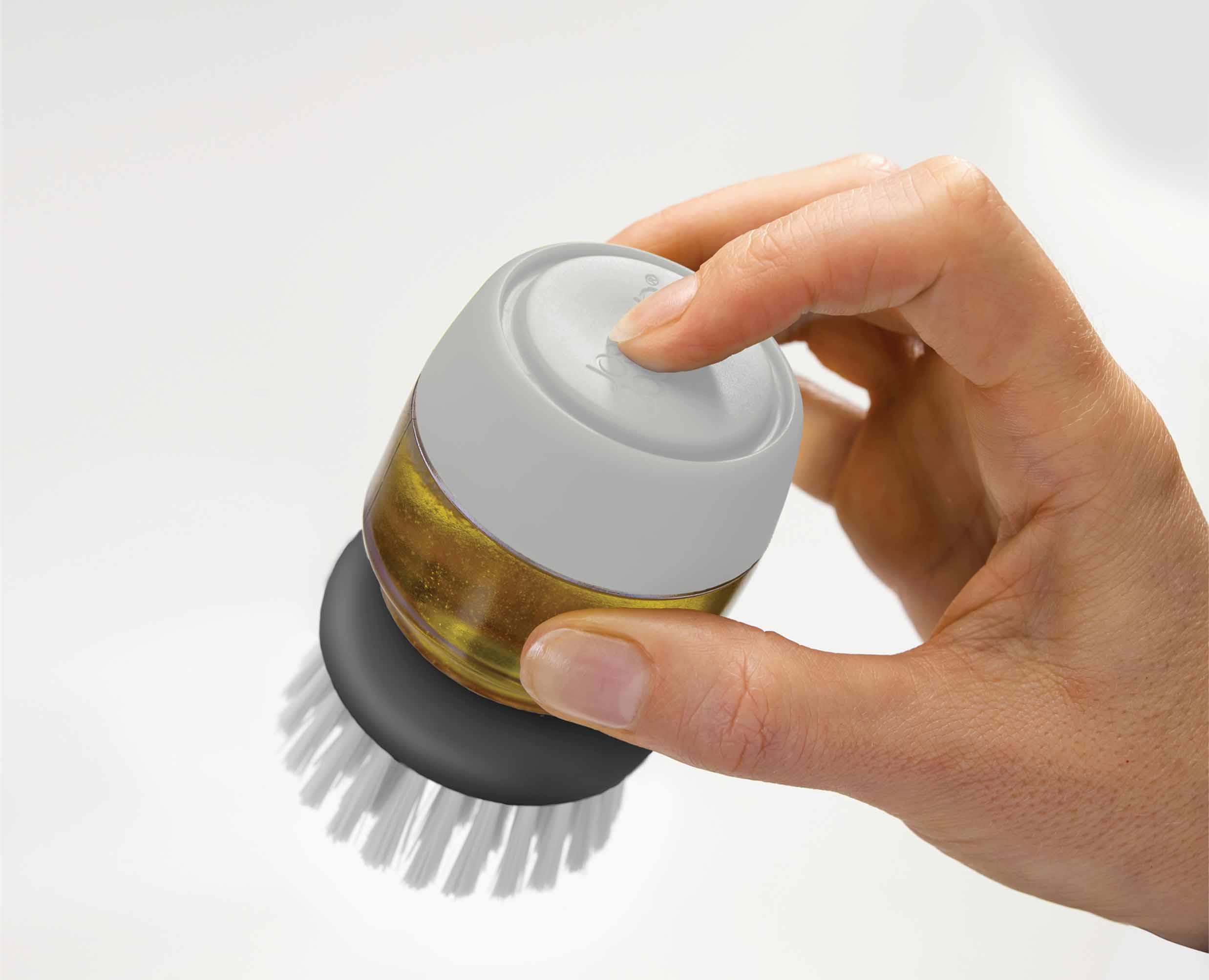 Brosse avec Réservoir Liquide Vaisselle Palm Scrub™ - Image 6