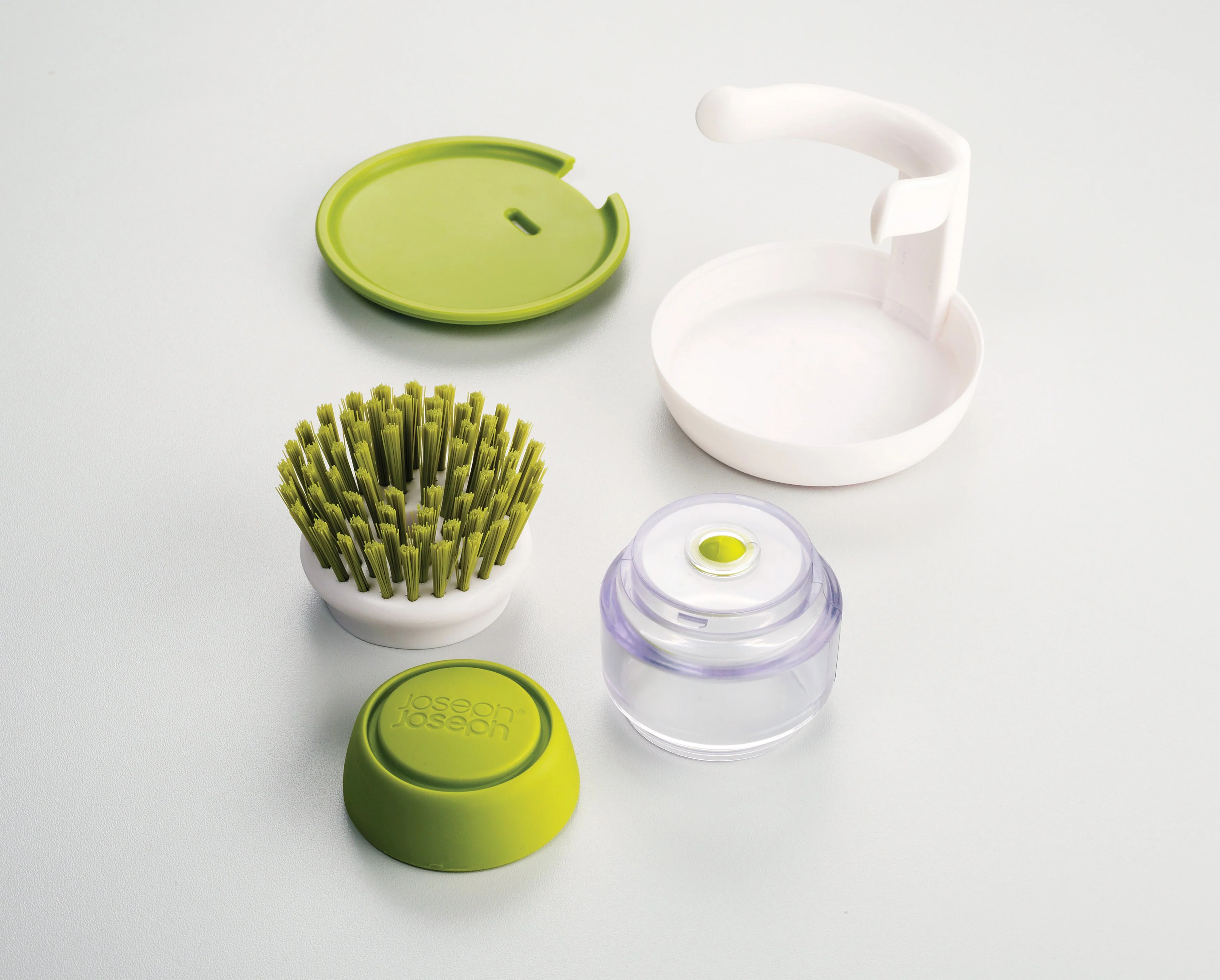 Brosse avec Réservoir Liquide Vaisselle Palm Scrub™ - Image 2