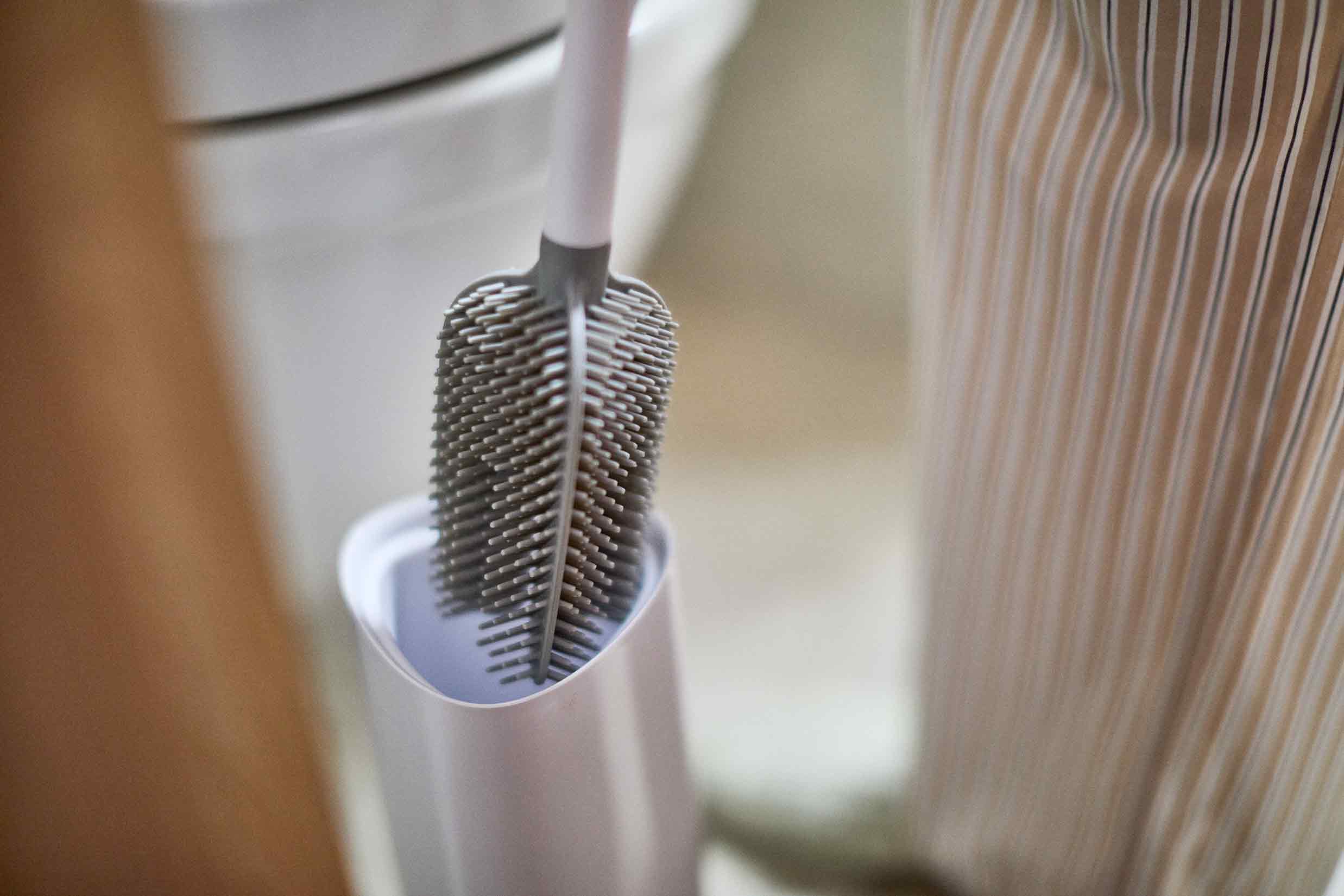 Brosse de Toilette en Silicone Blanche Flex 360™ - Image 5