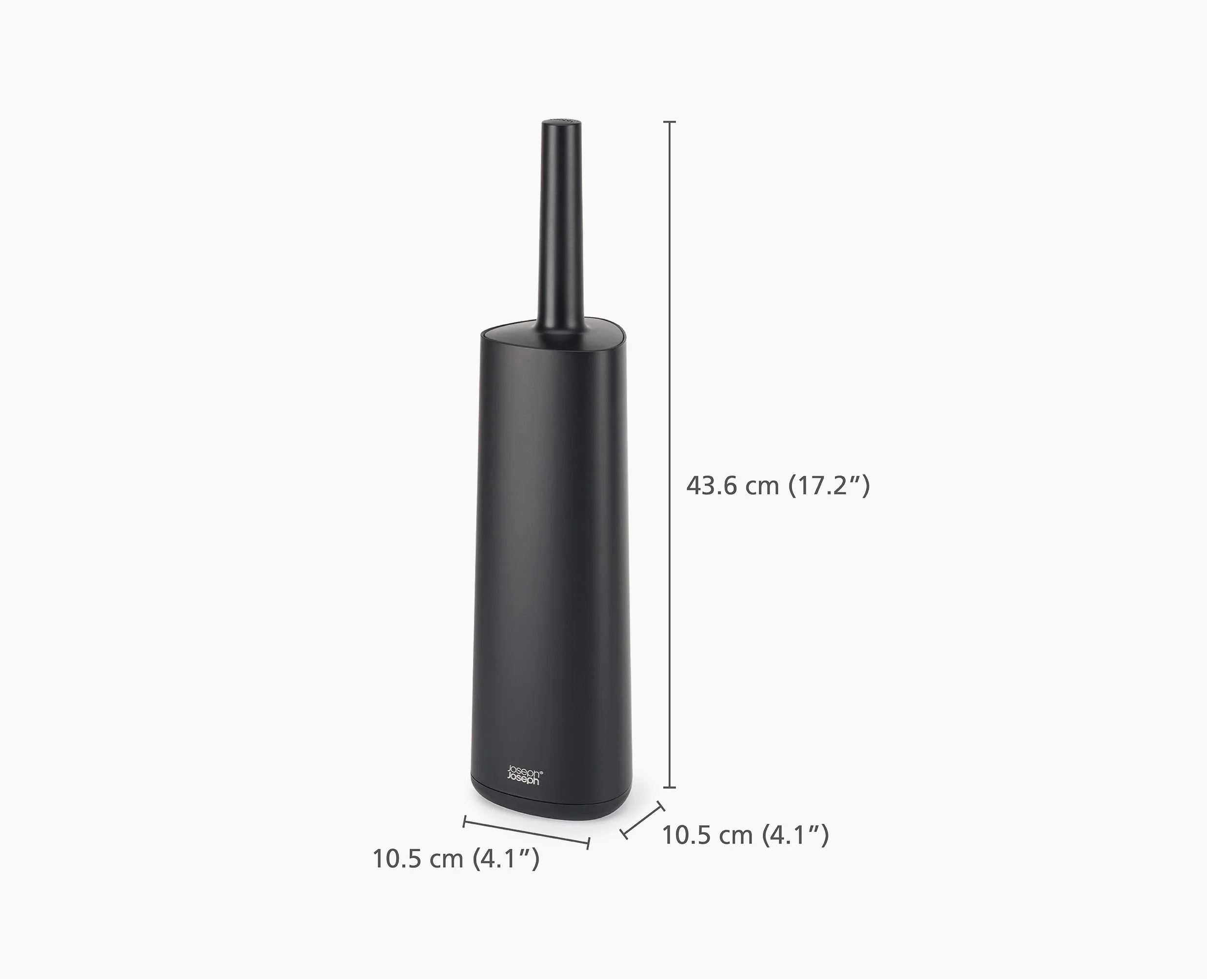 Brosse WC Anti Gouttes Noir Mat Flex™ 360 - Image 7
