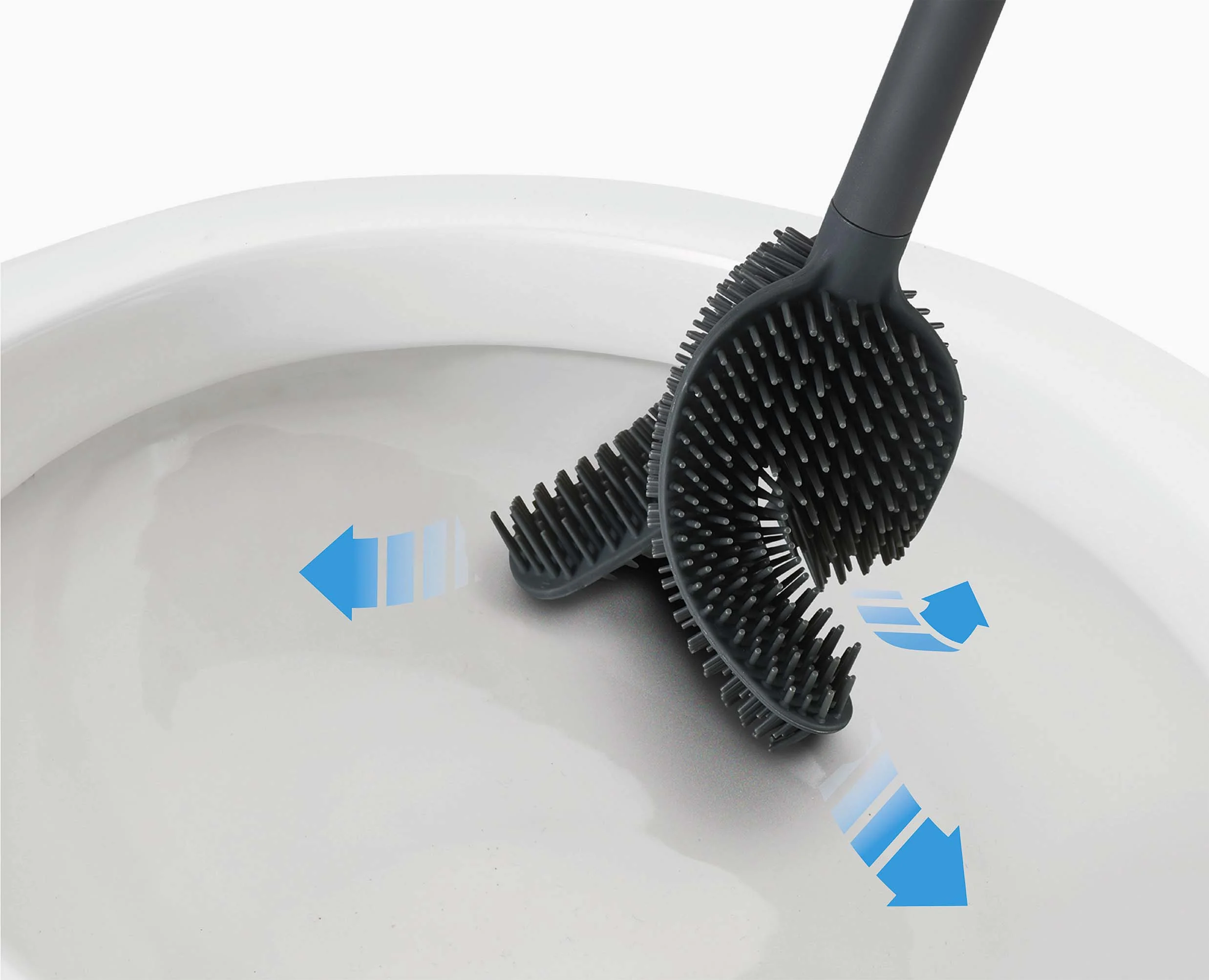 Brosse WC Anti Gouttes Inox Flex™ 360 - Image 4