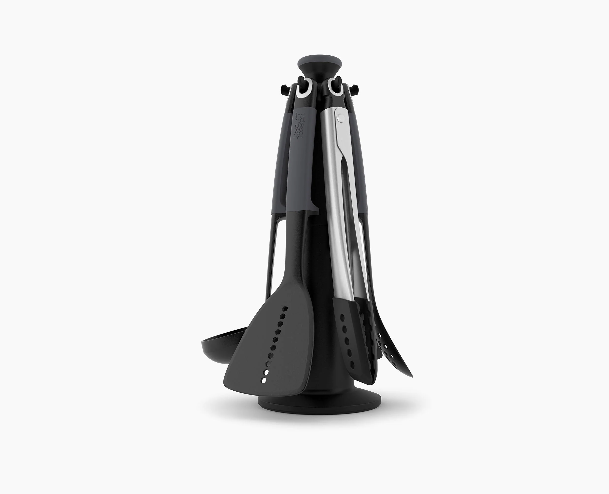 Carrousel de 6 Ustensiles de Cuisine avec Pinces Gris Elevate™ - Image 5