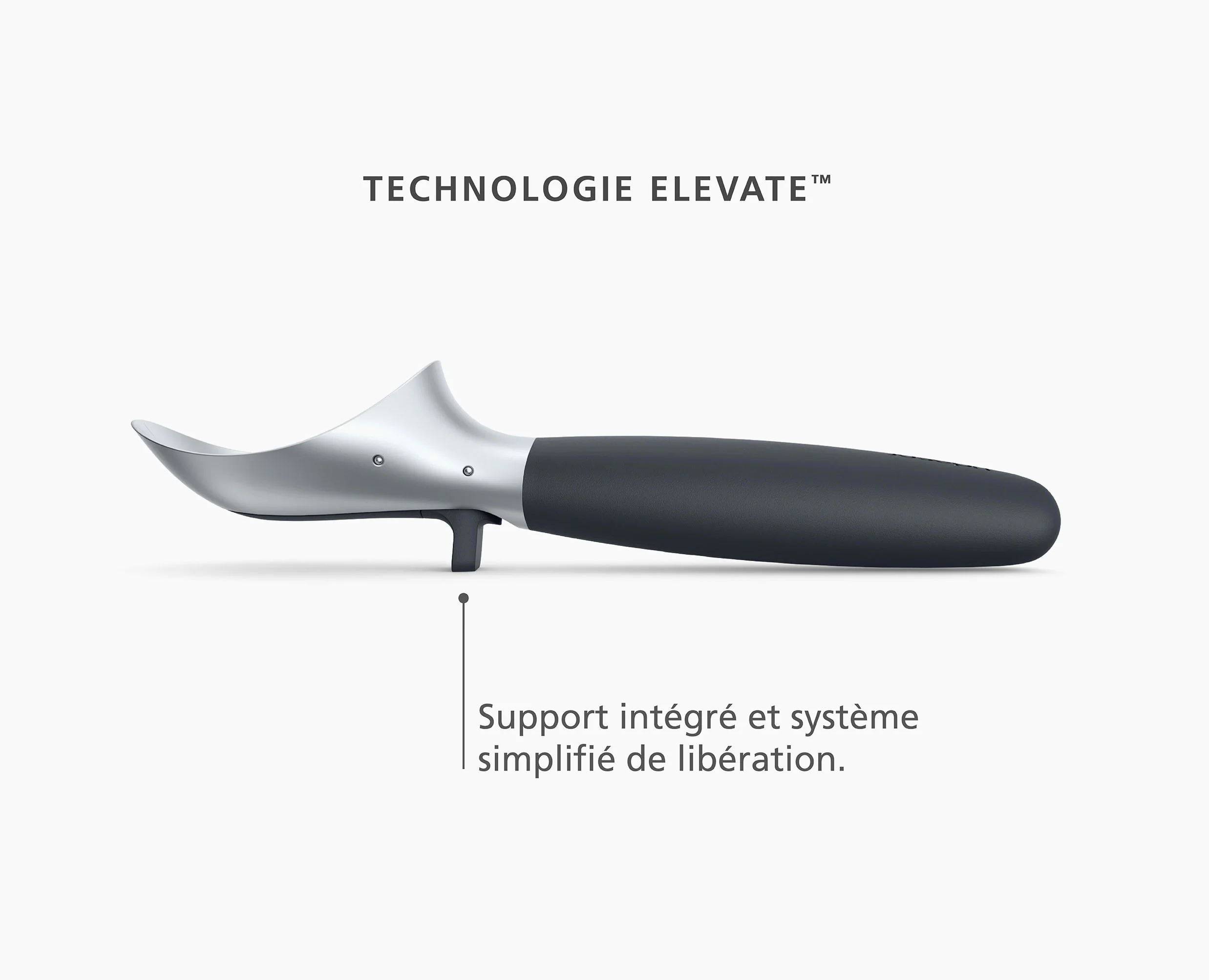 Cuillère à glace Elevate™ grise - Image 8