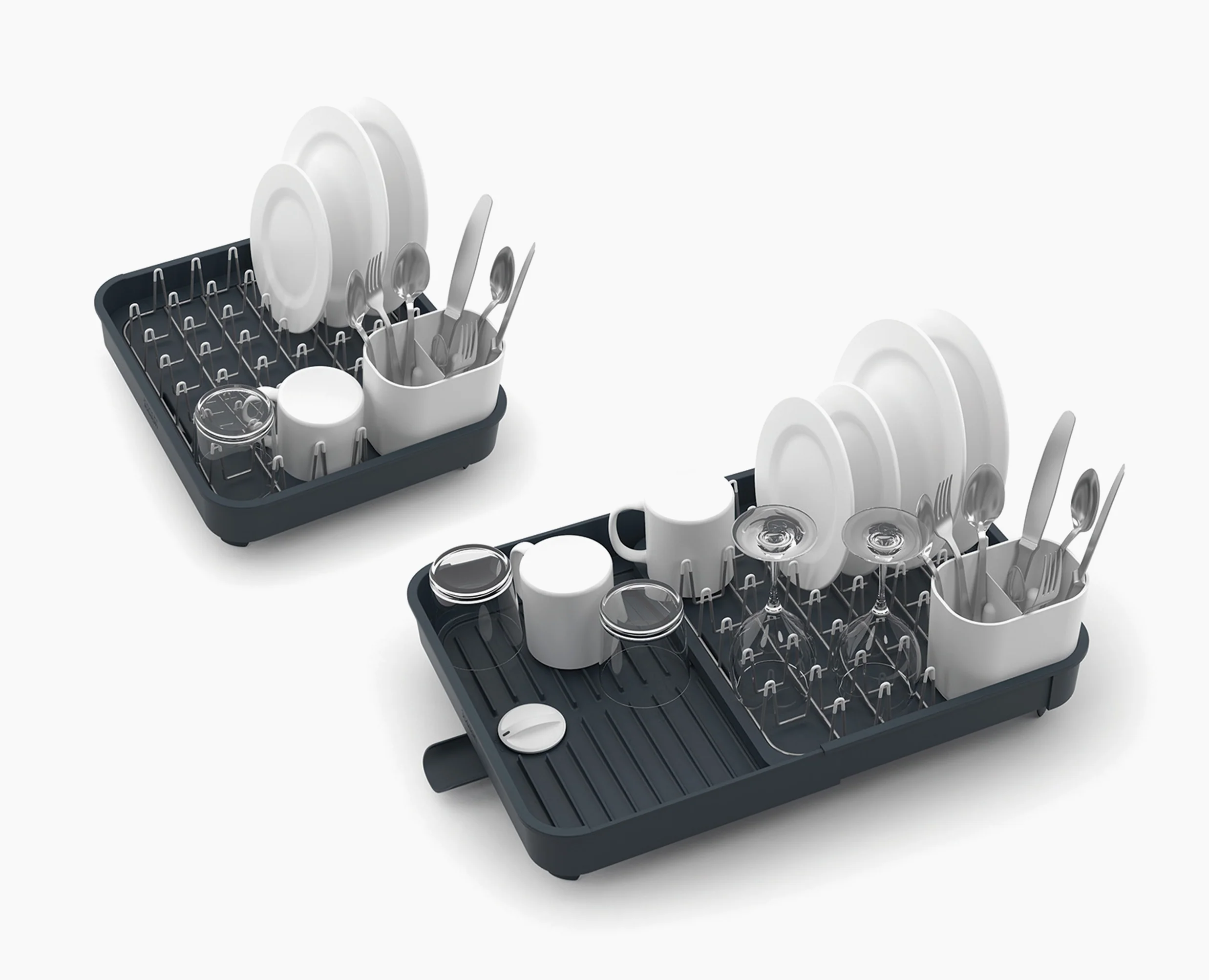 Égouttoir à vaisselle extensible gris Extend™ - Image 7