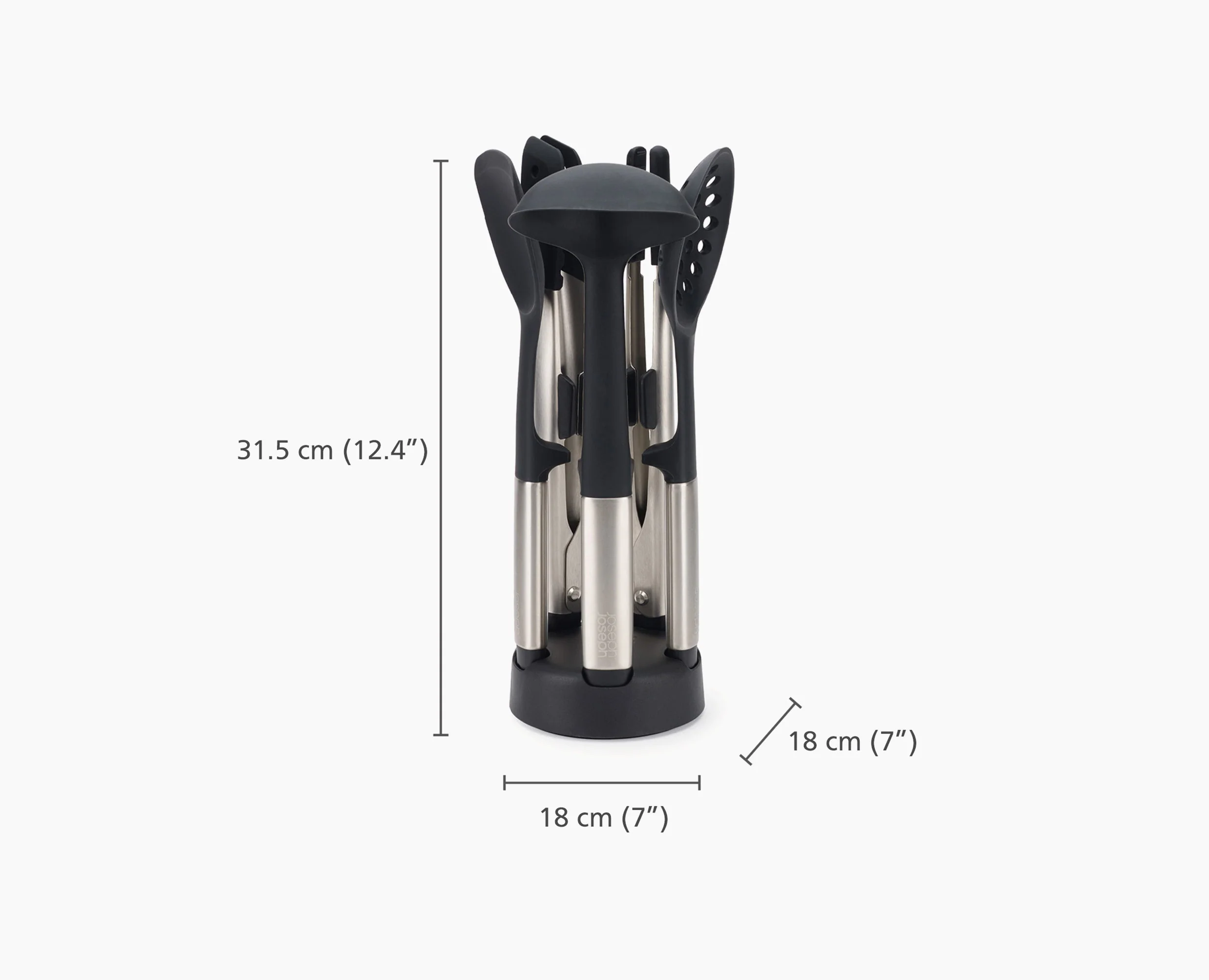 Ensemble de 5 ustensiles Elevate™ Fusion avec socle compact - Image 9