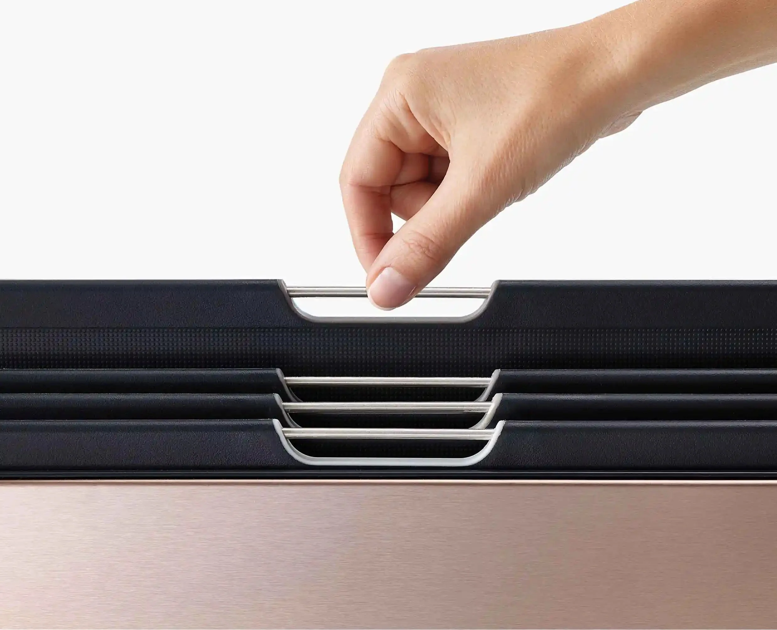 Set  de 4 Planches à Découper avec Étui en Inox Or Rose Folio™ - Image 4