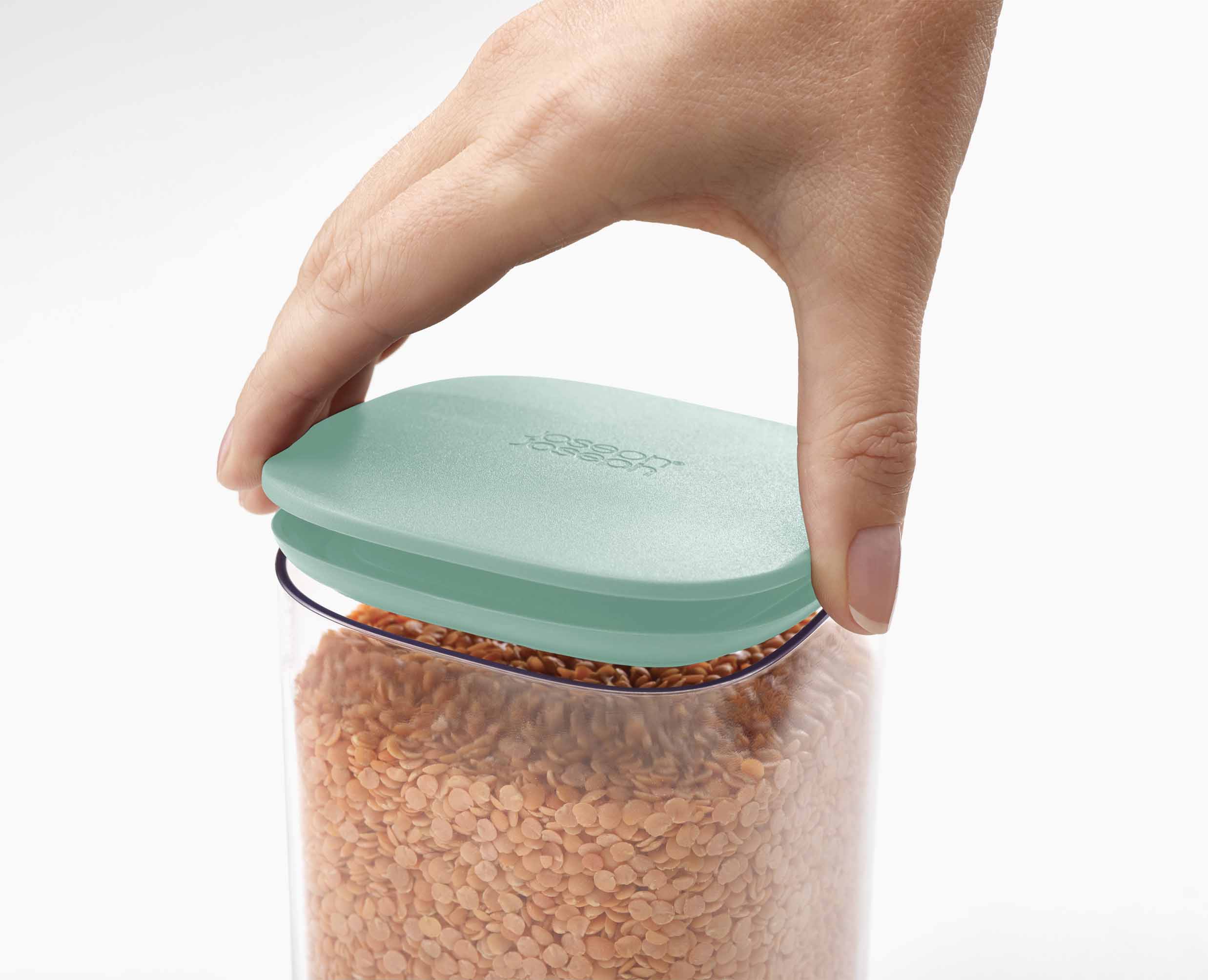 Set de 5 pots de Rangement avec Support en Vert Podium™ - Image 4
