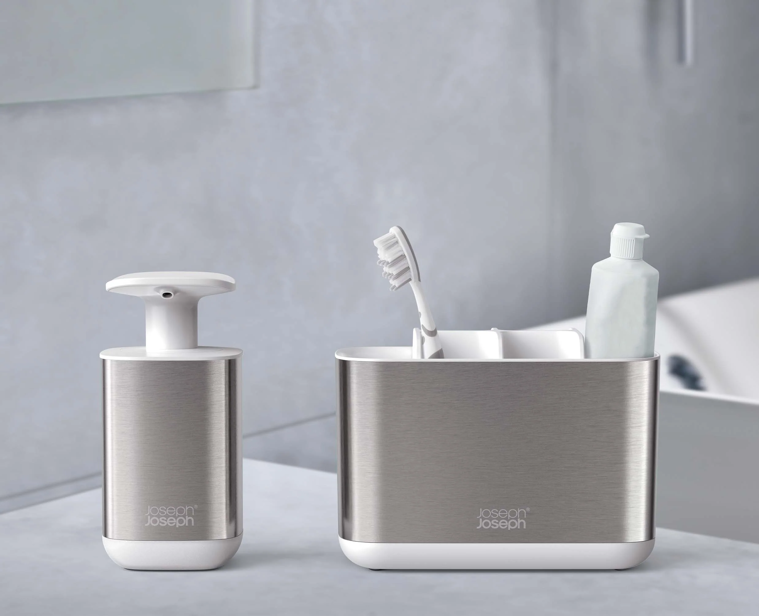 Set de Salle de Bain Inox 2 Pièces - Image 3