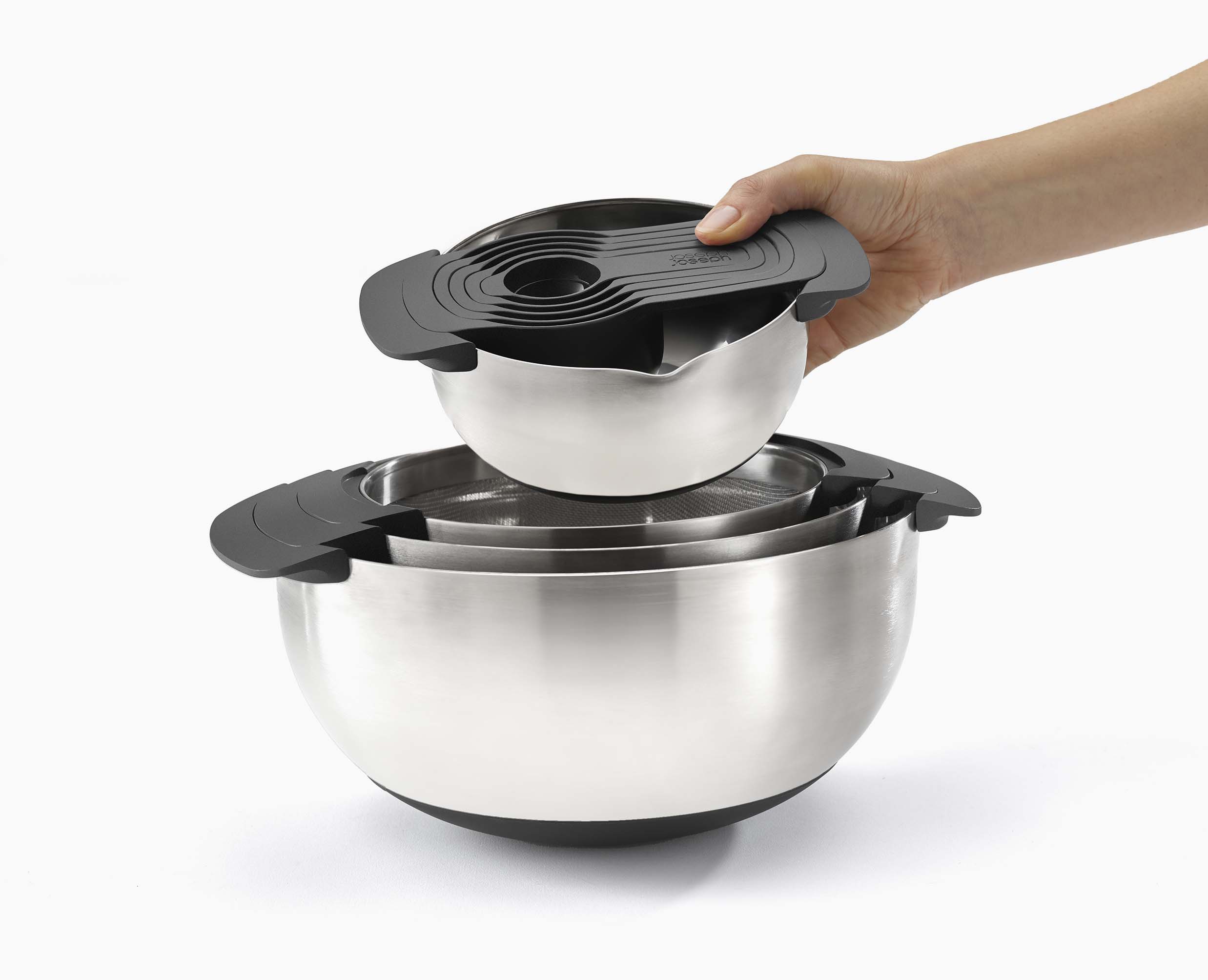 Set pour Préparation des Aliments 9 Pièces en Inox Nest™ 9 - Image 4