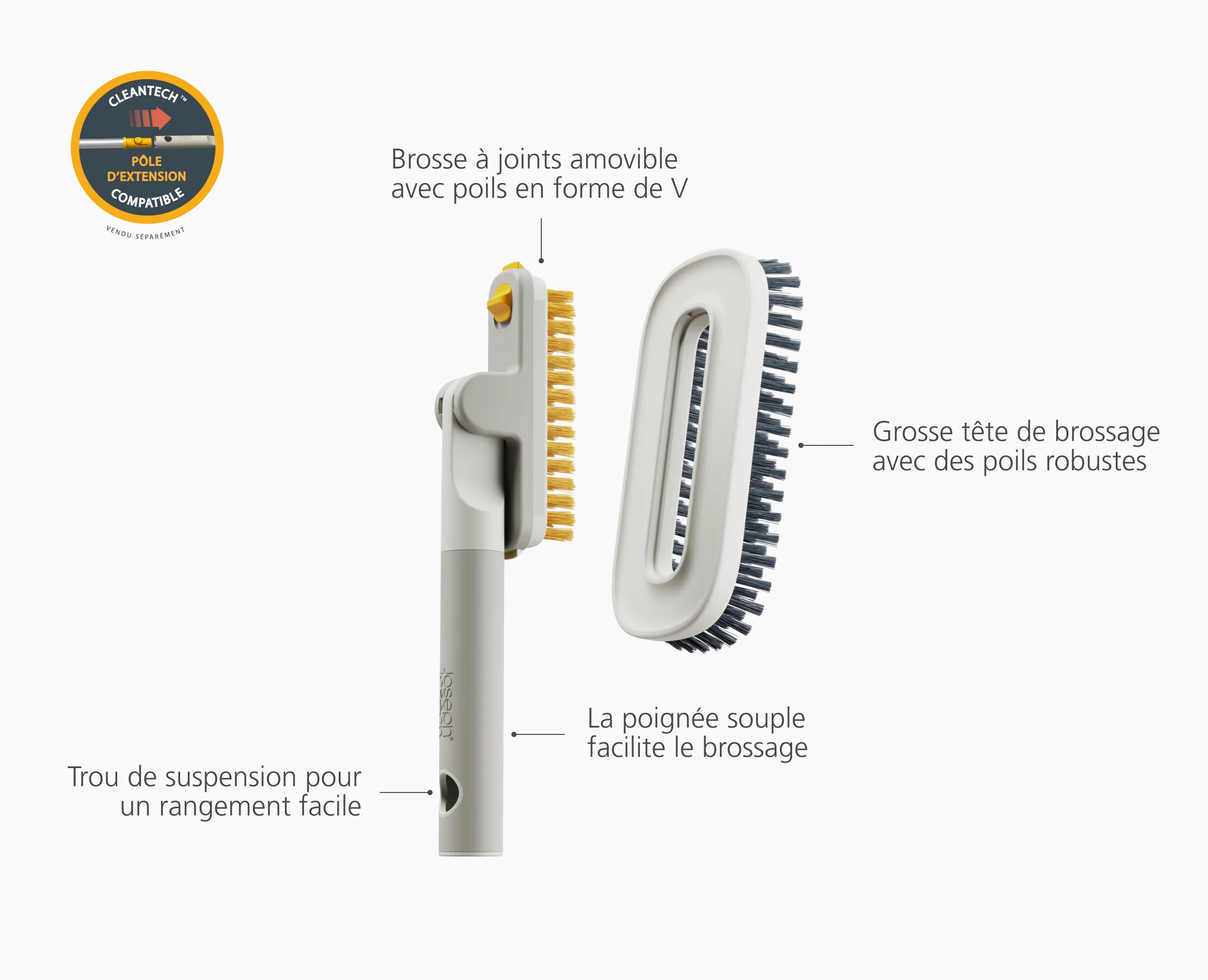 Éponge à Carreaux & Brosse à Joints CleanTech™ - Image 6