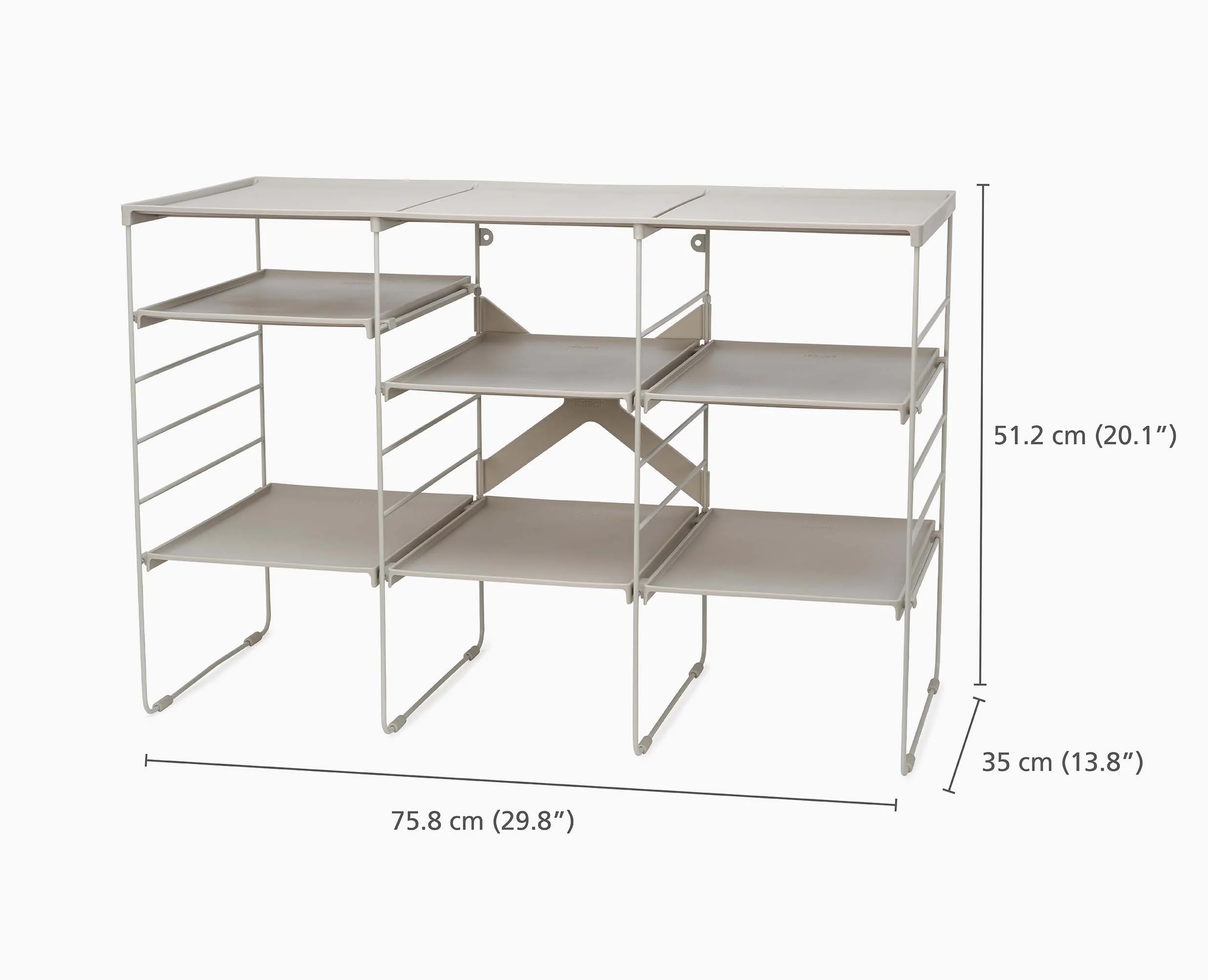 Range Chaussures Ajustable Écru Triple Level™ Plus - Image 9