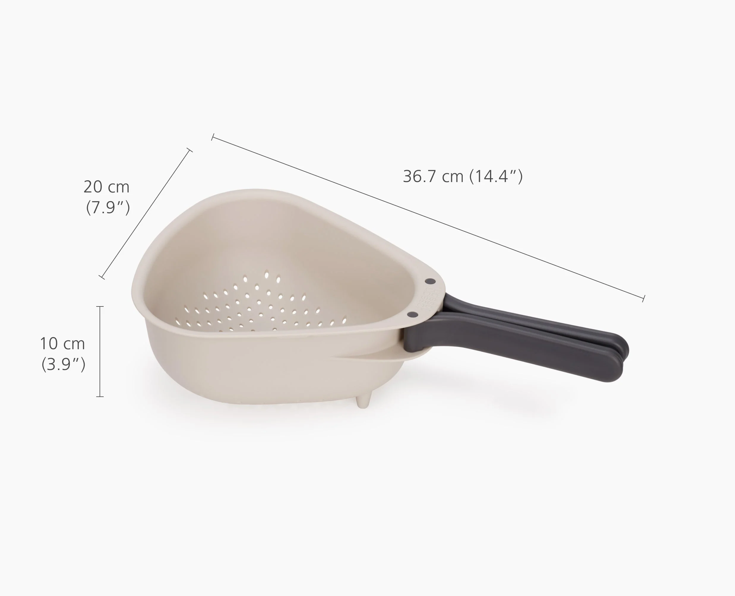 Grande Égouttoir avec Poignées Pliantes Droplet™ - Image 7