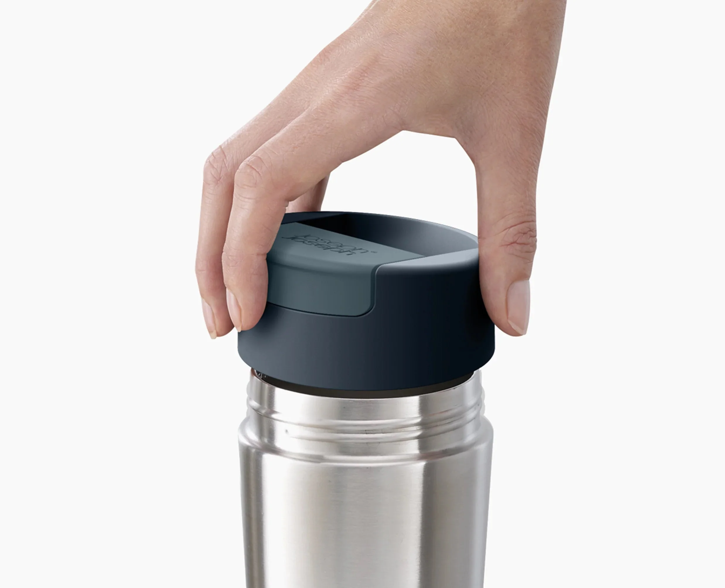 Grand Mug Réutilisable en Inox 454ml Sipp™ - Image 5