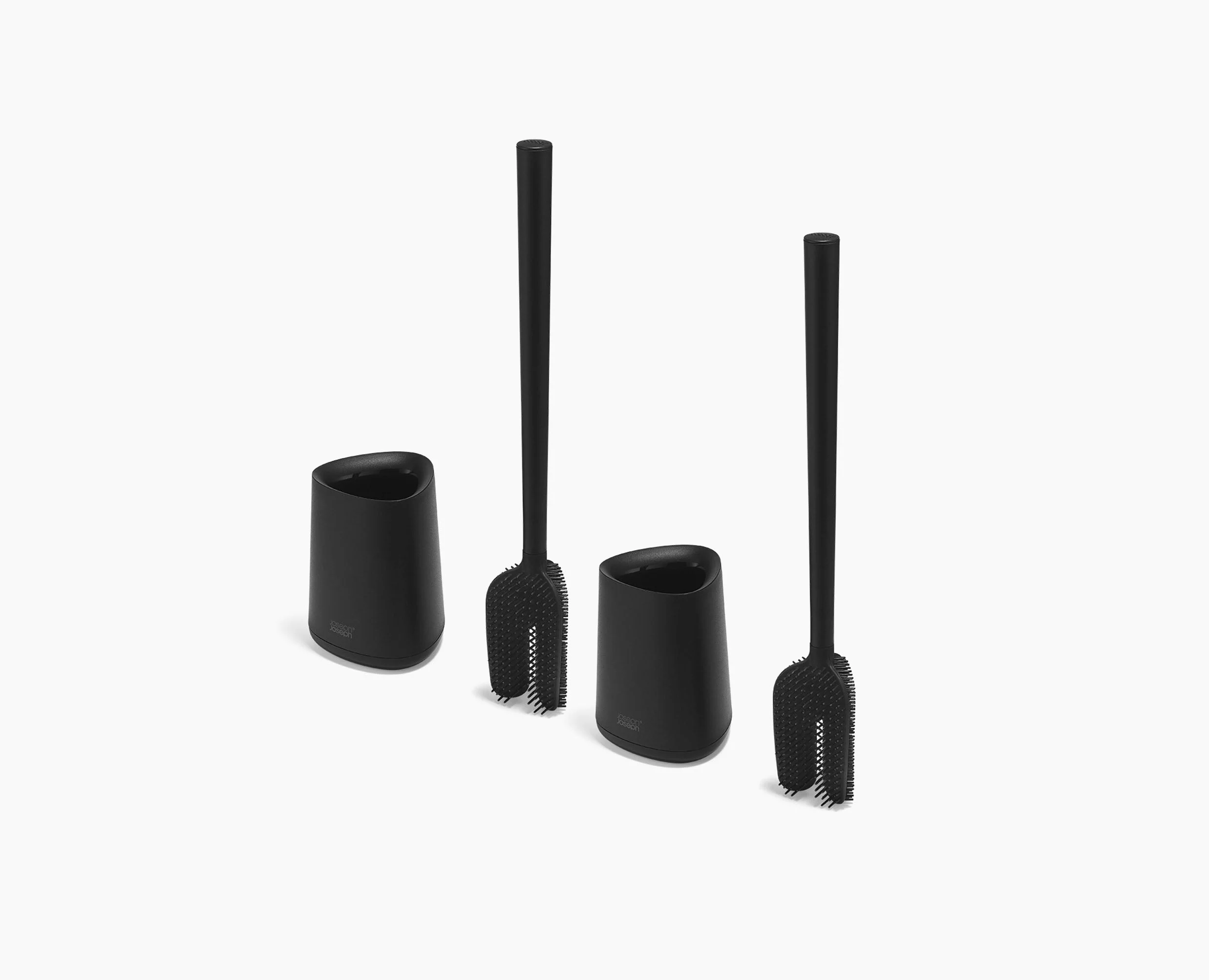Lot de 2 brosses de toilettes Flex™ 360 Lite noir mat - Image 3