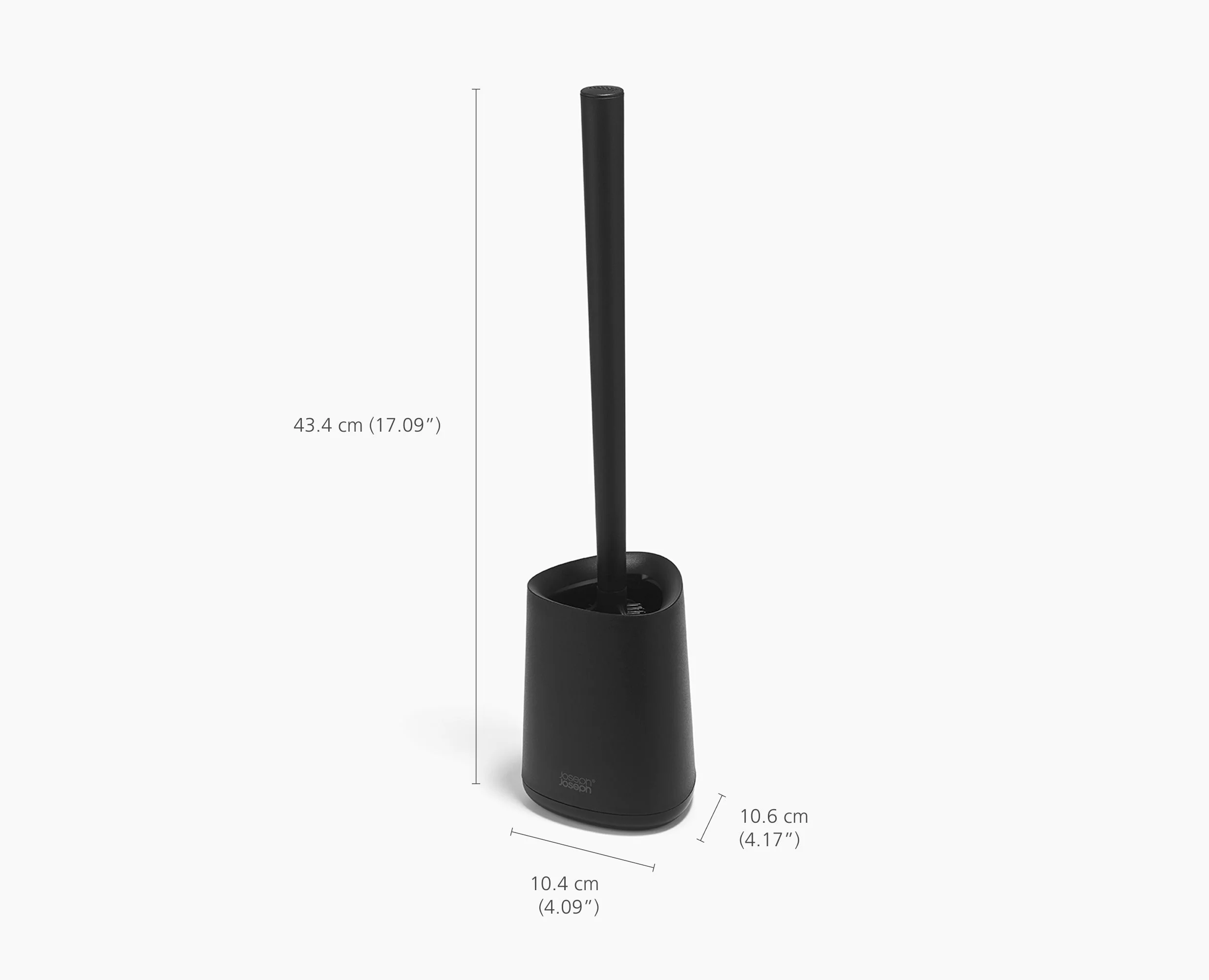 Lot de 2 brosses de toilettes Flex™ 360 Lite noir mat - Image 9