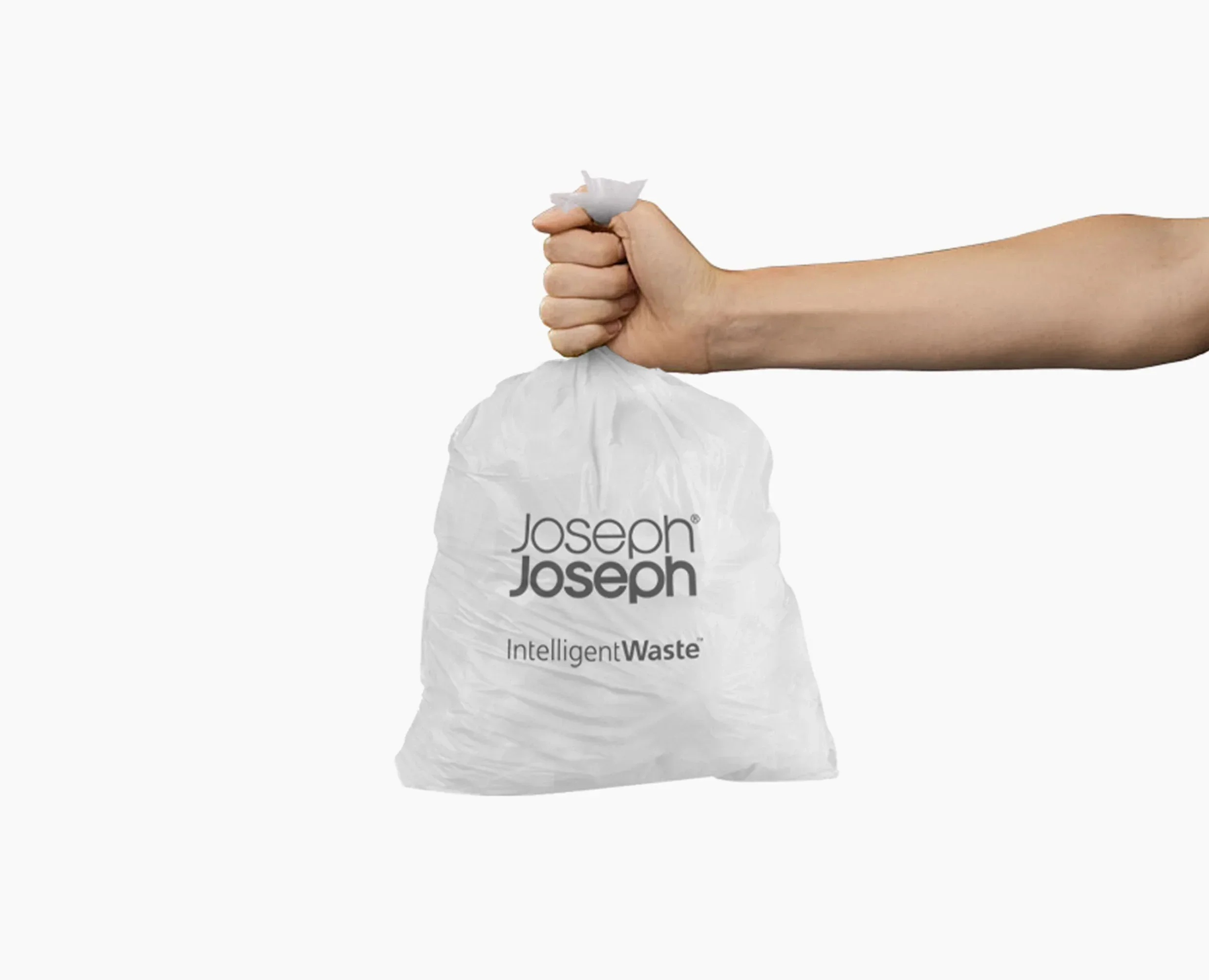 Lot de 4 sacs poubelles pour déchets alimentaires blancs IW2 4L - Image 4