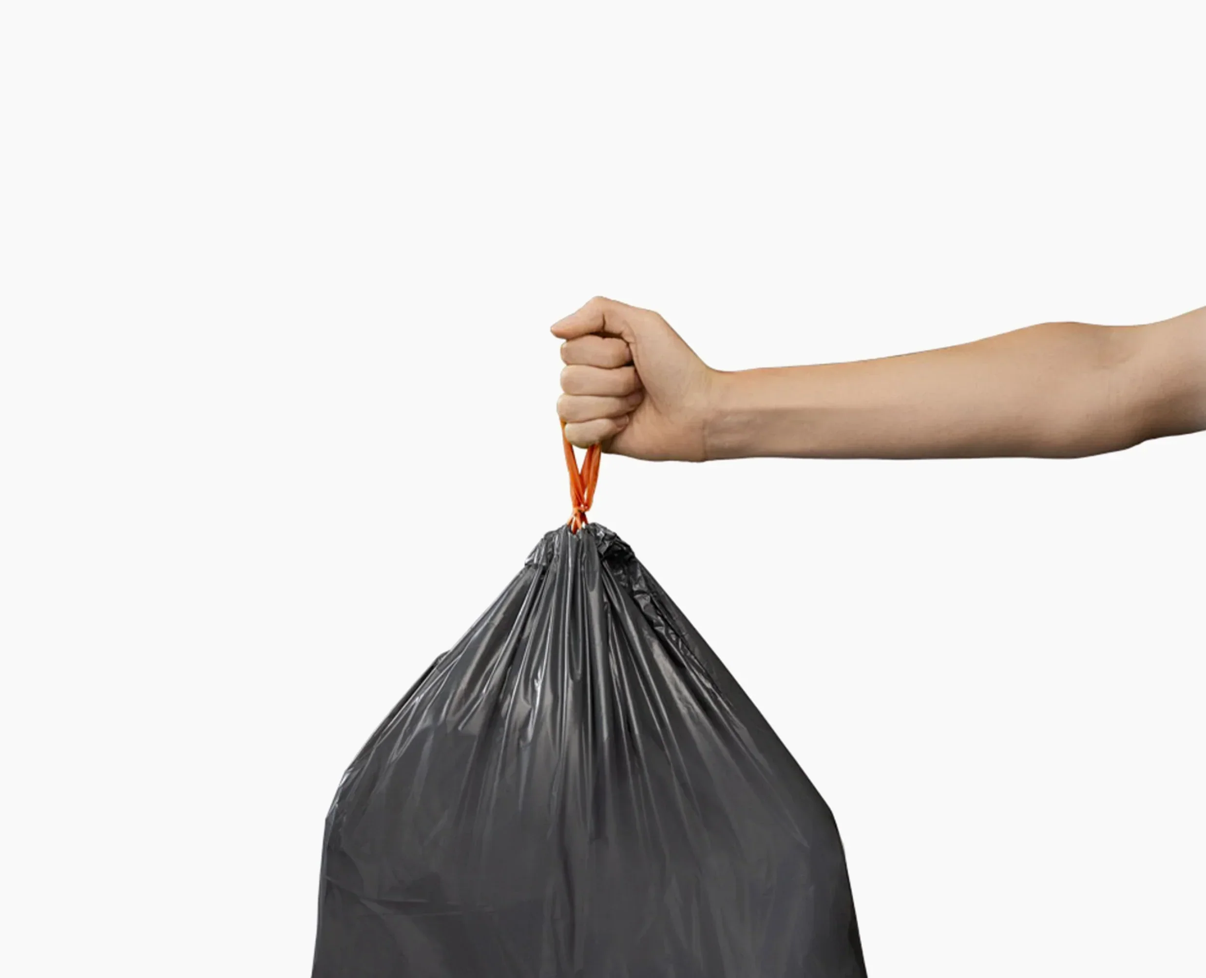 Lot de 4 sacs poubelles recyclés gris IW7 20L - Image 4