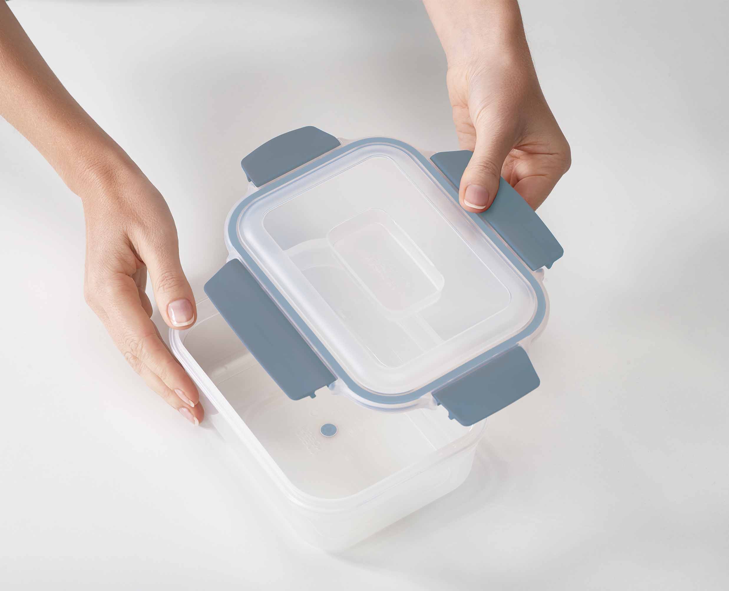 Lot de 5 Boîtes de Conservation Compactes Plastique en Bleu Nest™ - Éditions - Image 5