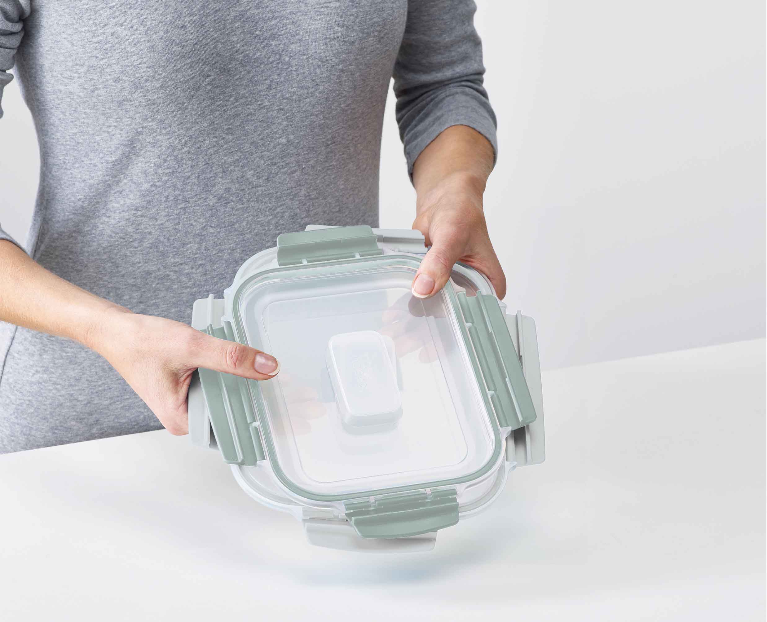 Lot de 5 Boîtes de Conservation Compactes Plastique en Vert Nest™ - Éditions - Image 6