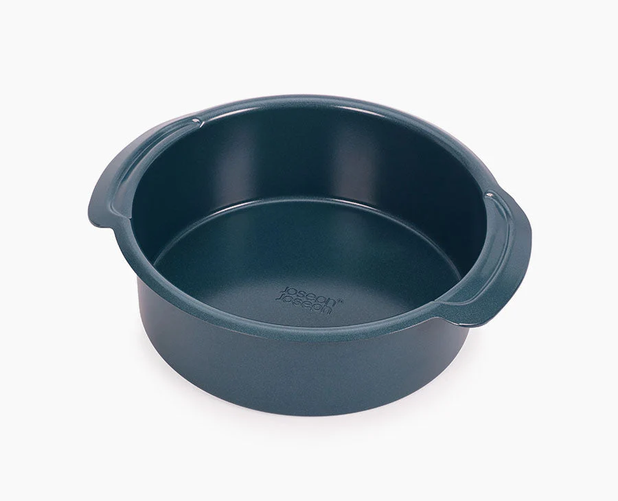 Moule à gâteau rond antiadhésif bleu Nest™ Bake, 23 cm