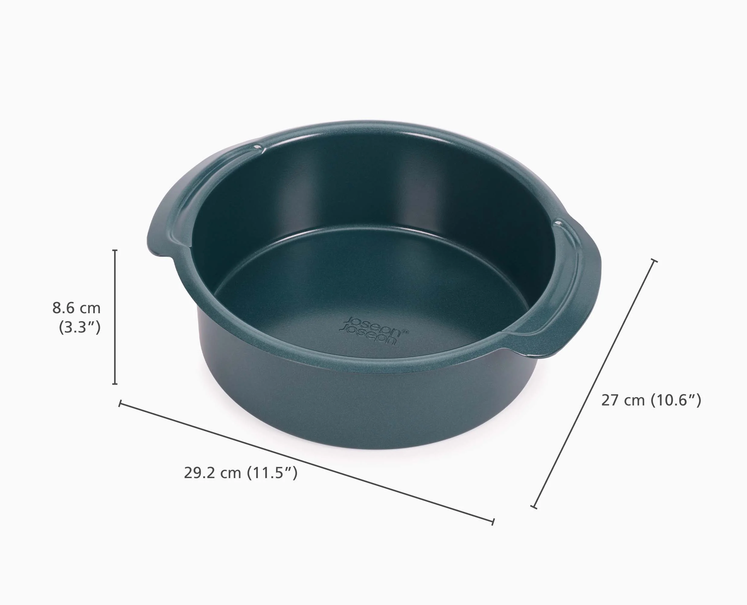 Moule à gâteau rond antiadhésif bleu Nest™ Bake, 23 cm - Image 5