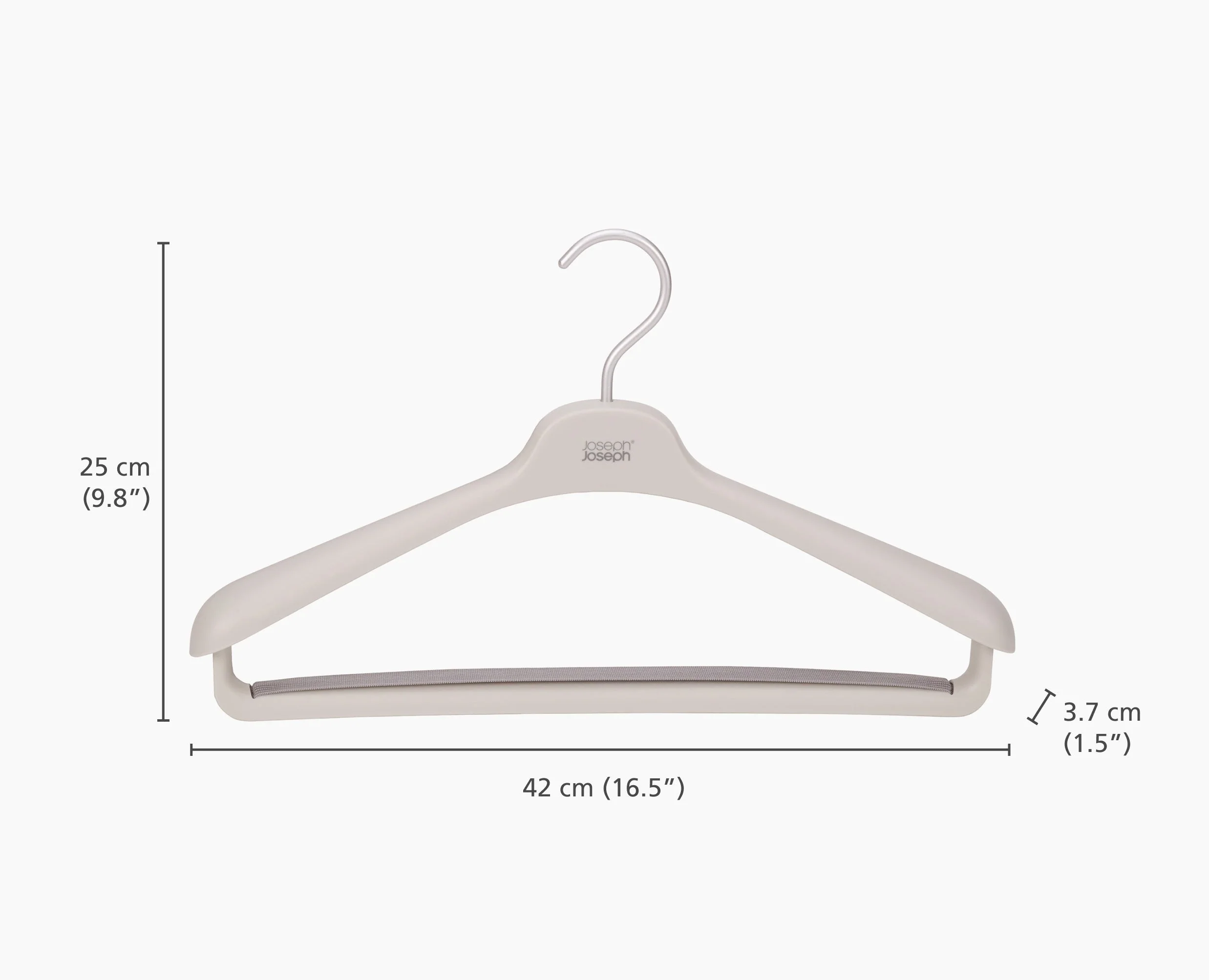 Set de 2 cintres écrus pour costumes et manteaux Orderly™ - Image 5