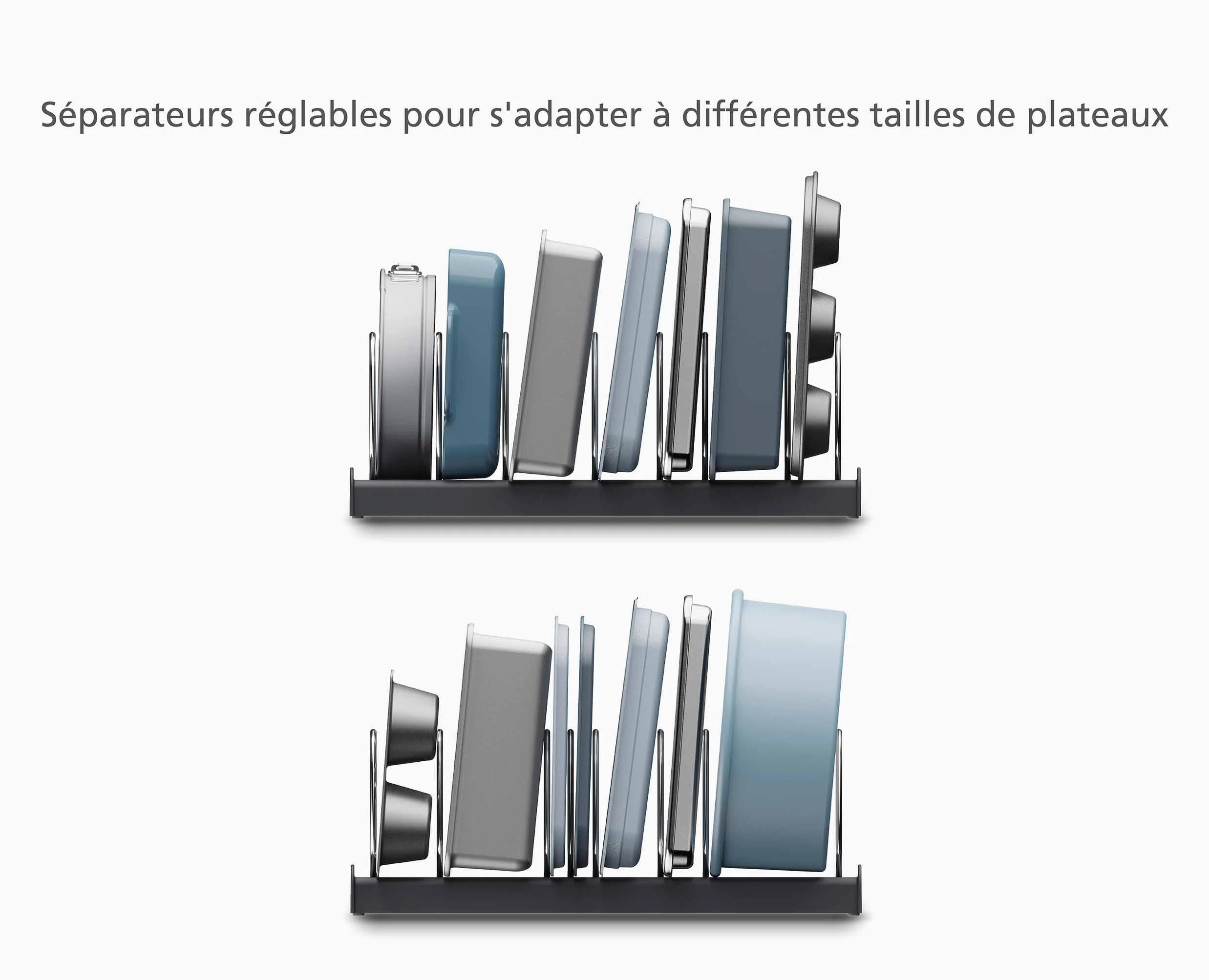 Organisateur de Moules en Gris DrawerStore™ - Image 6