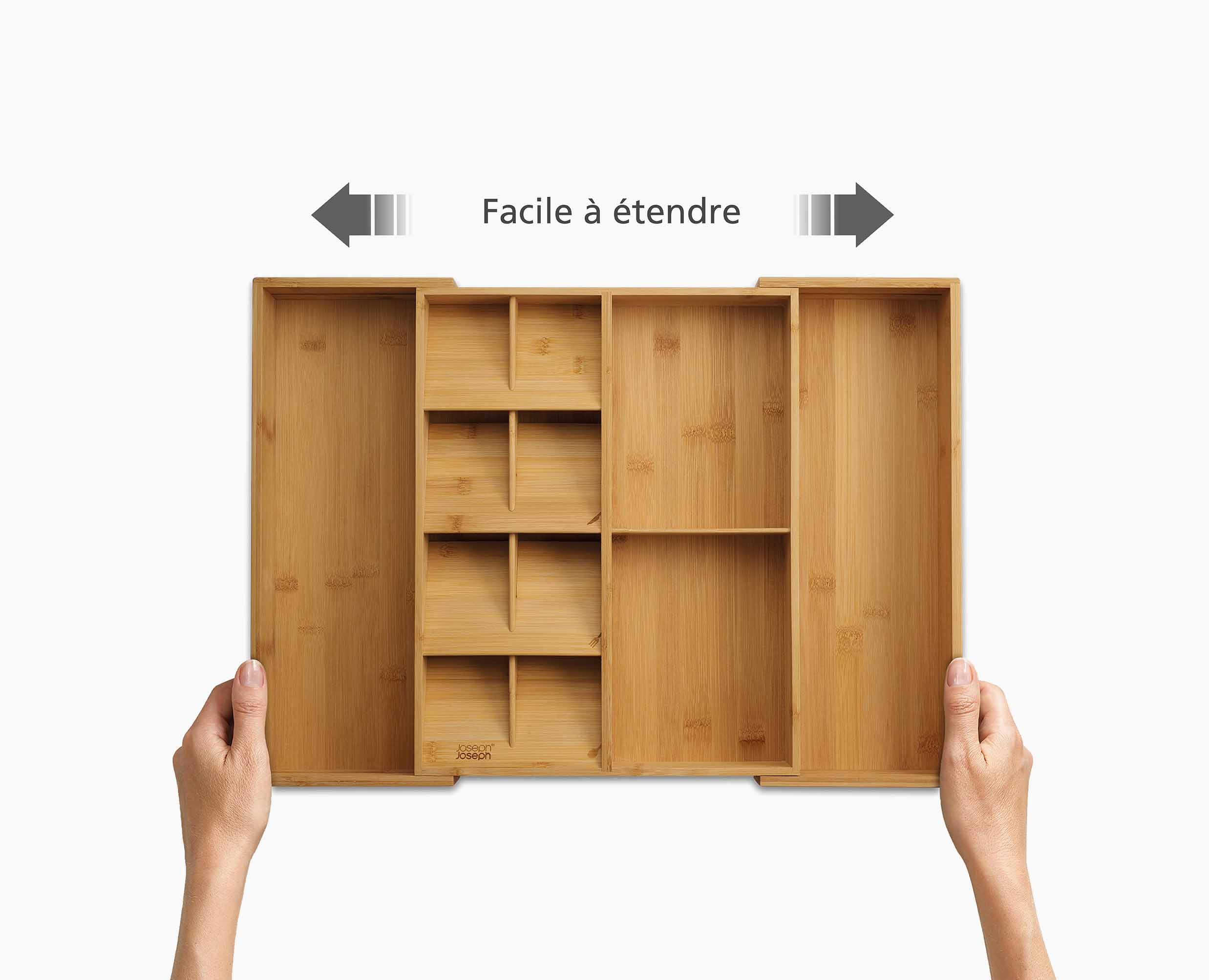 Organisateur de Couverts Extensible Bambou DrawerStore™ - Image 8