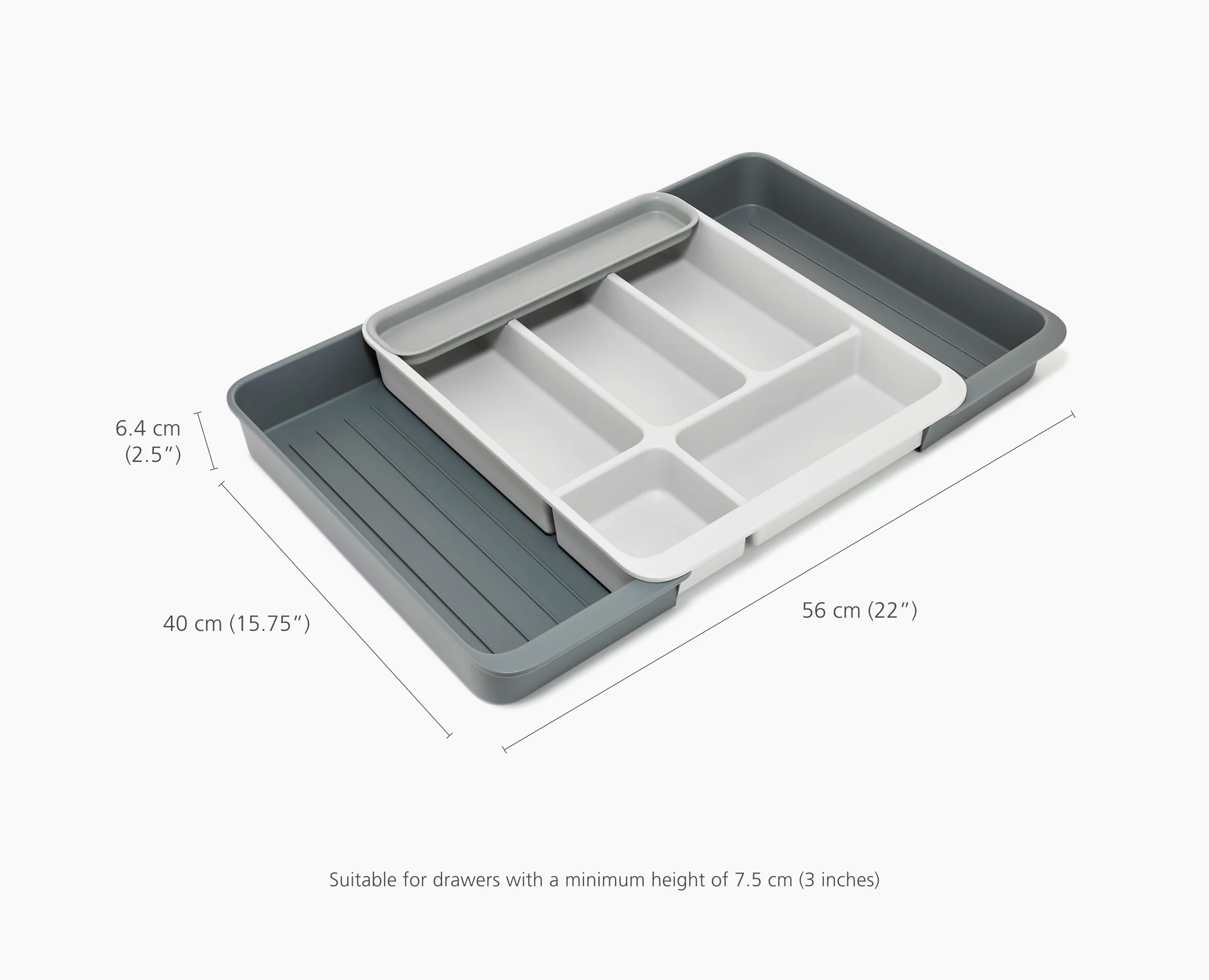 Range-Couverts Extensible Recyclé Drawerstore™ - Image 7