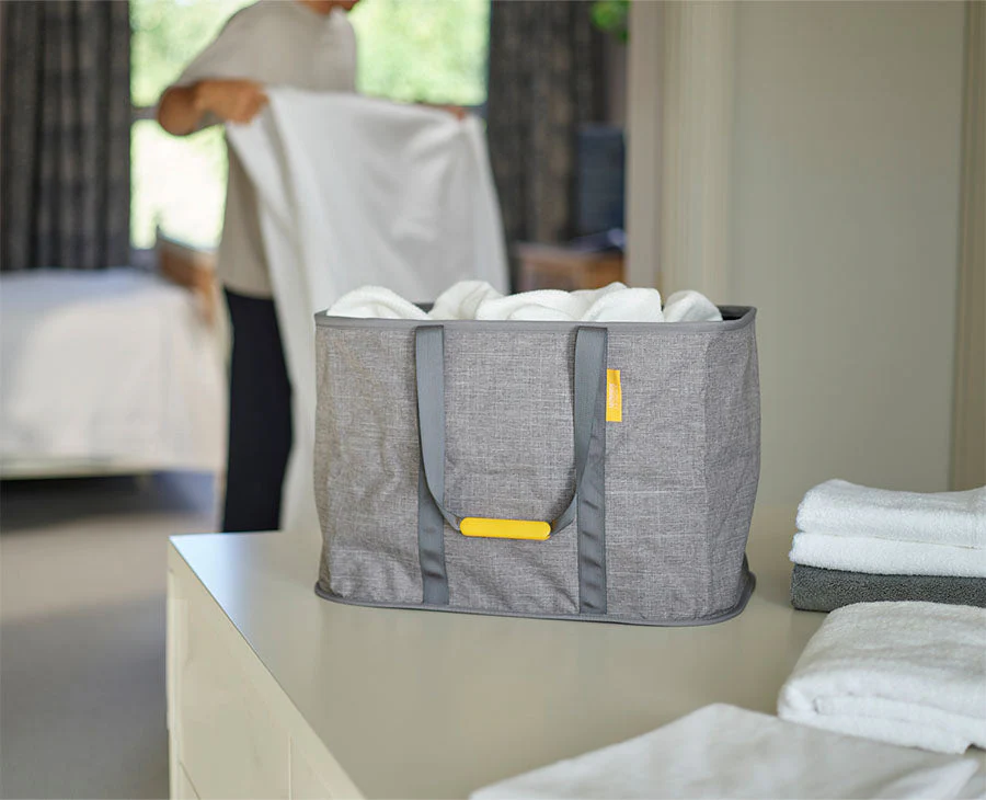 Panier à Linge Pliable 55L Gris Hold-All™ Max - Image 2