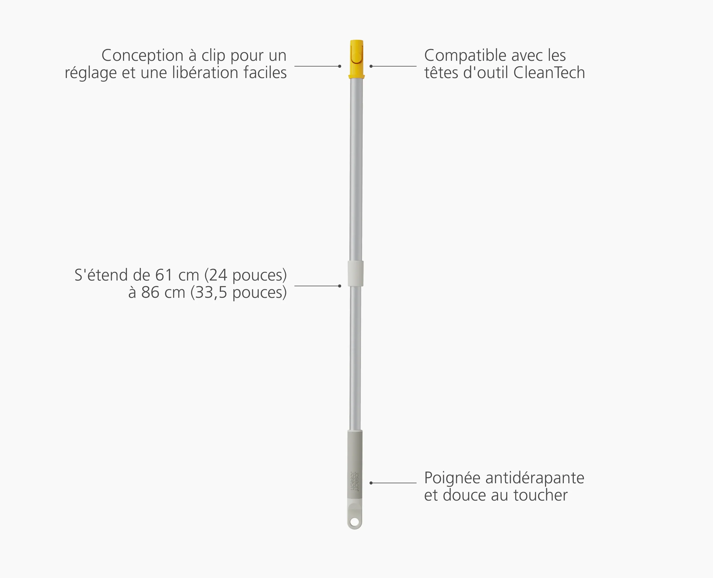 Perche Télescopique pour Nettoyage CleanTech™ - Image 6