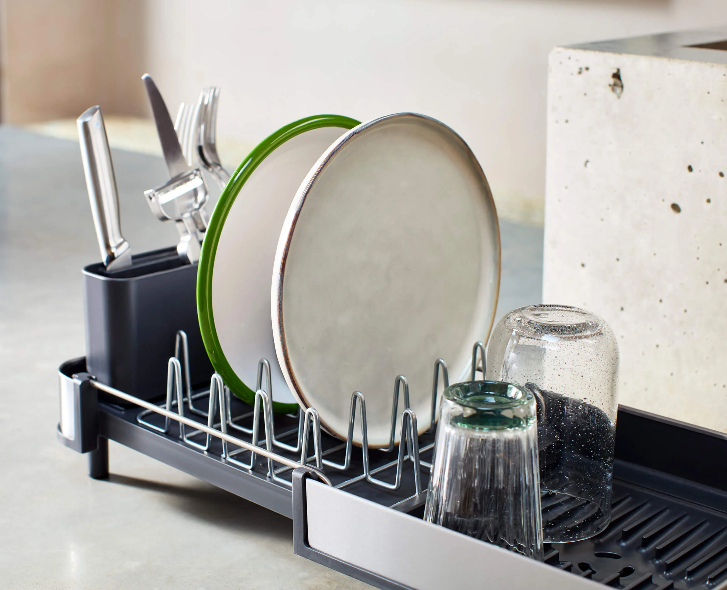 Petit Egouttoir Vaisselle Expansible Inox Extend™ - Image 2