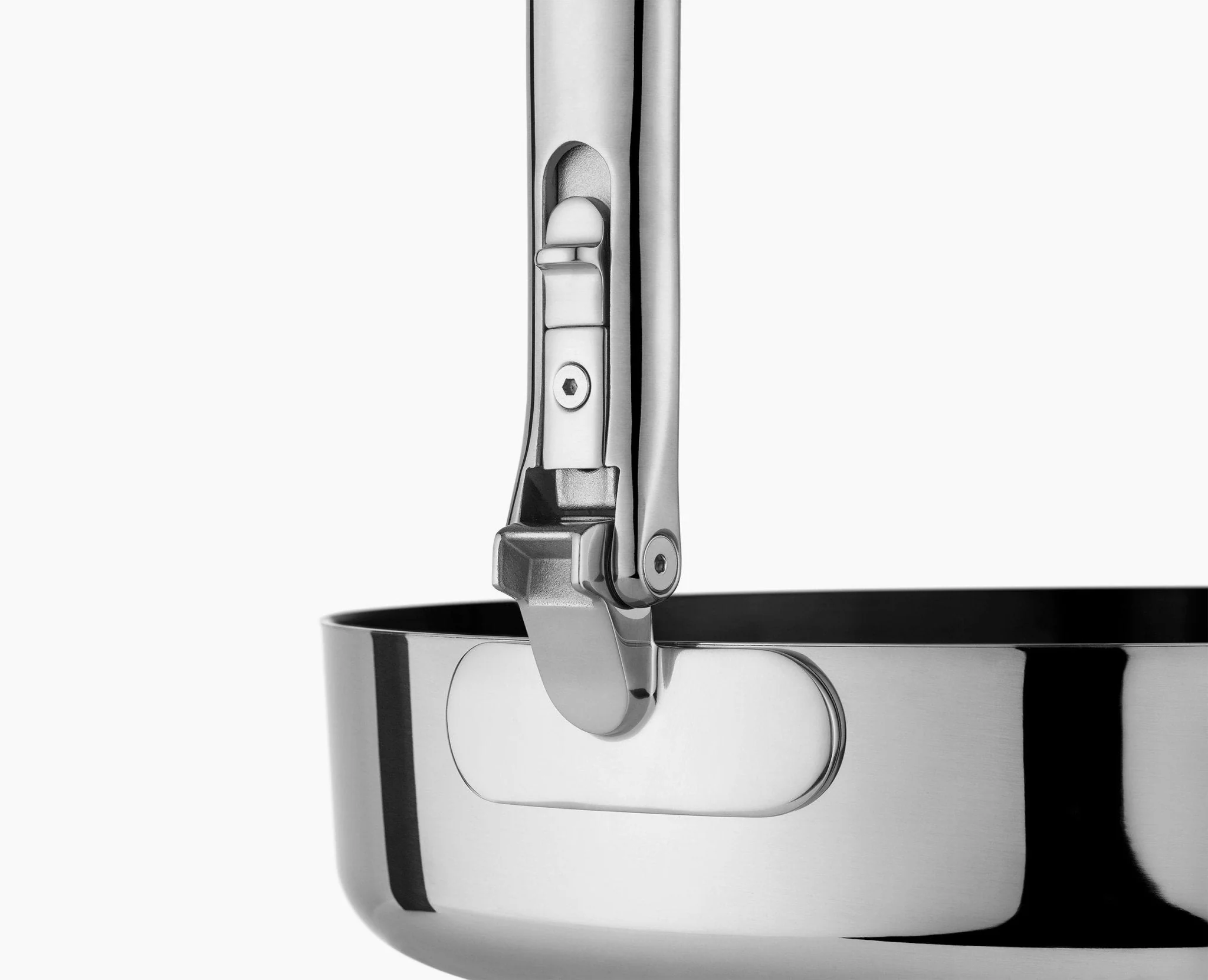 Poêle à Frire Antiadhésive Inox de 28 cm Space Steel - Image 8
