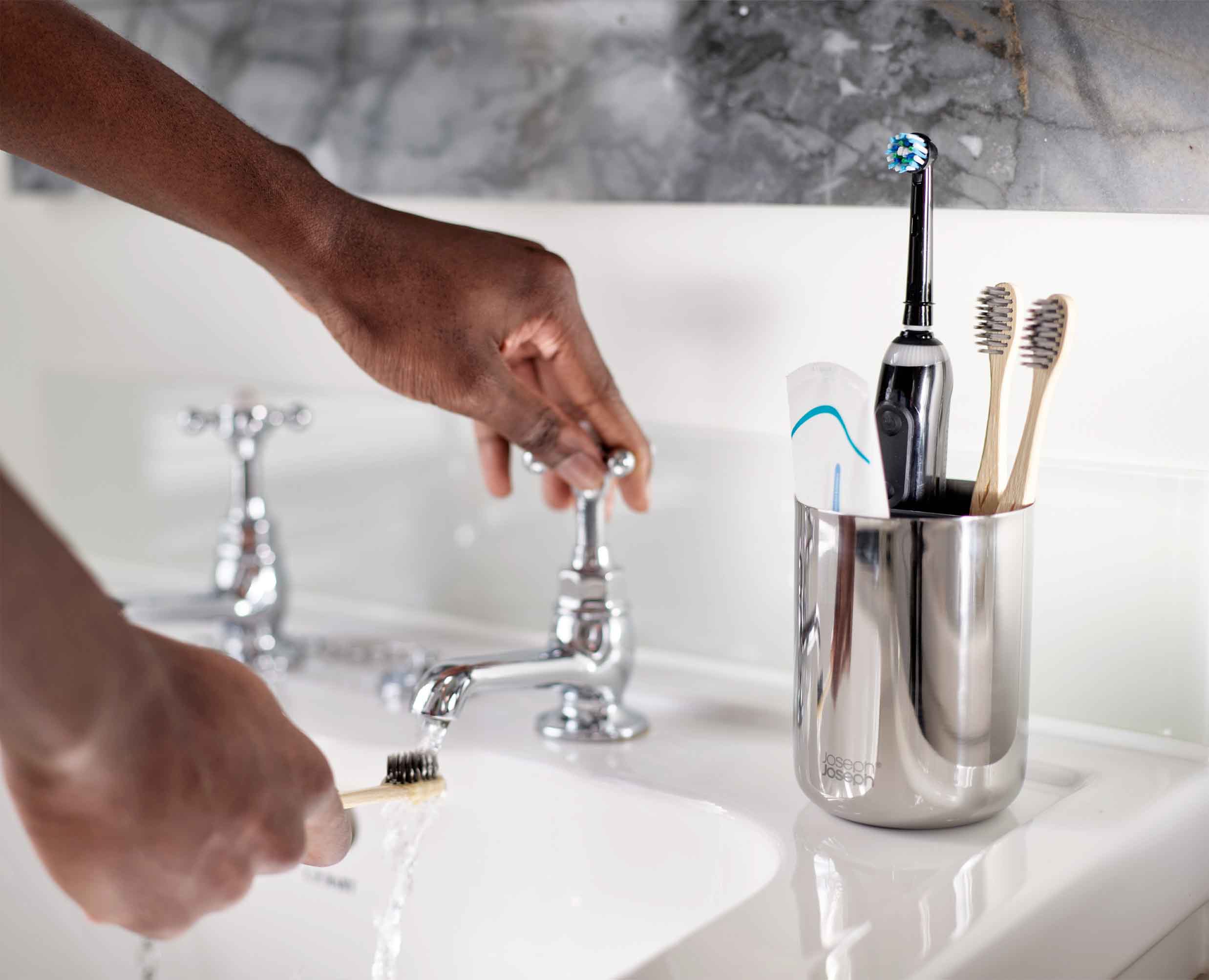 Porte-Brosses à Dents en Inox EasyStore™ Luxe - Image 3