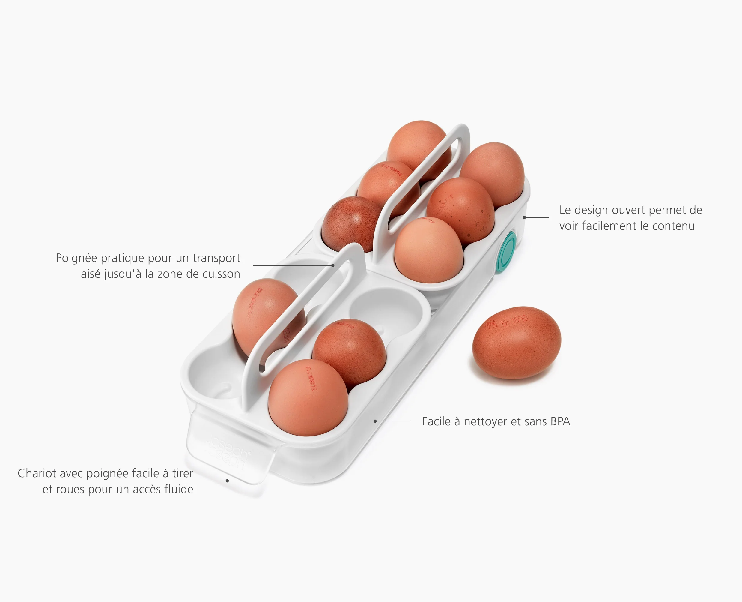 Porte Œufs Réfrigérateur Fridgestore™ - Image 6