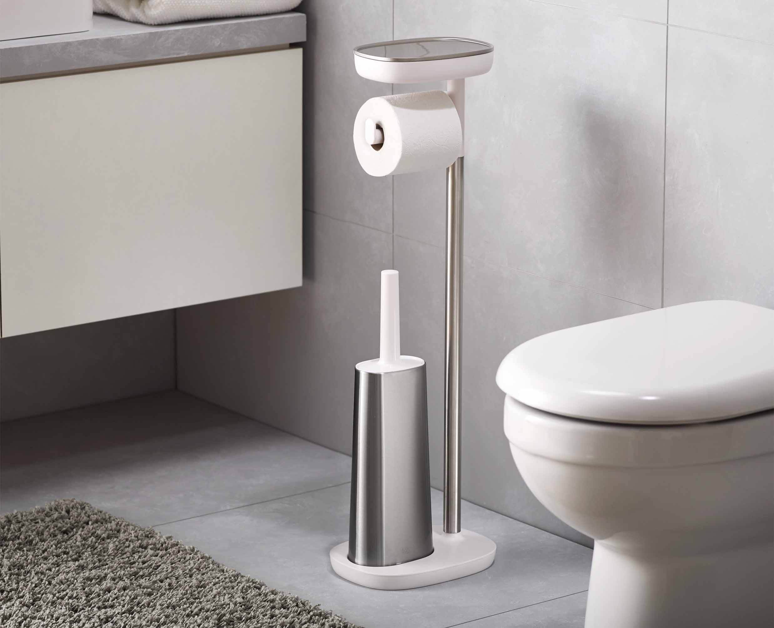 Set Porte Papier-Toilette Et Brosse WC EasyStore™ Plus - Image 3