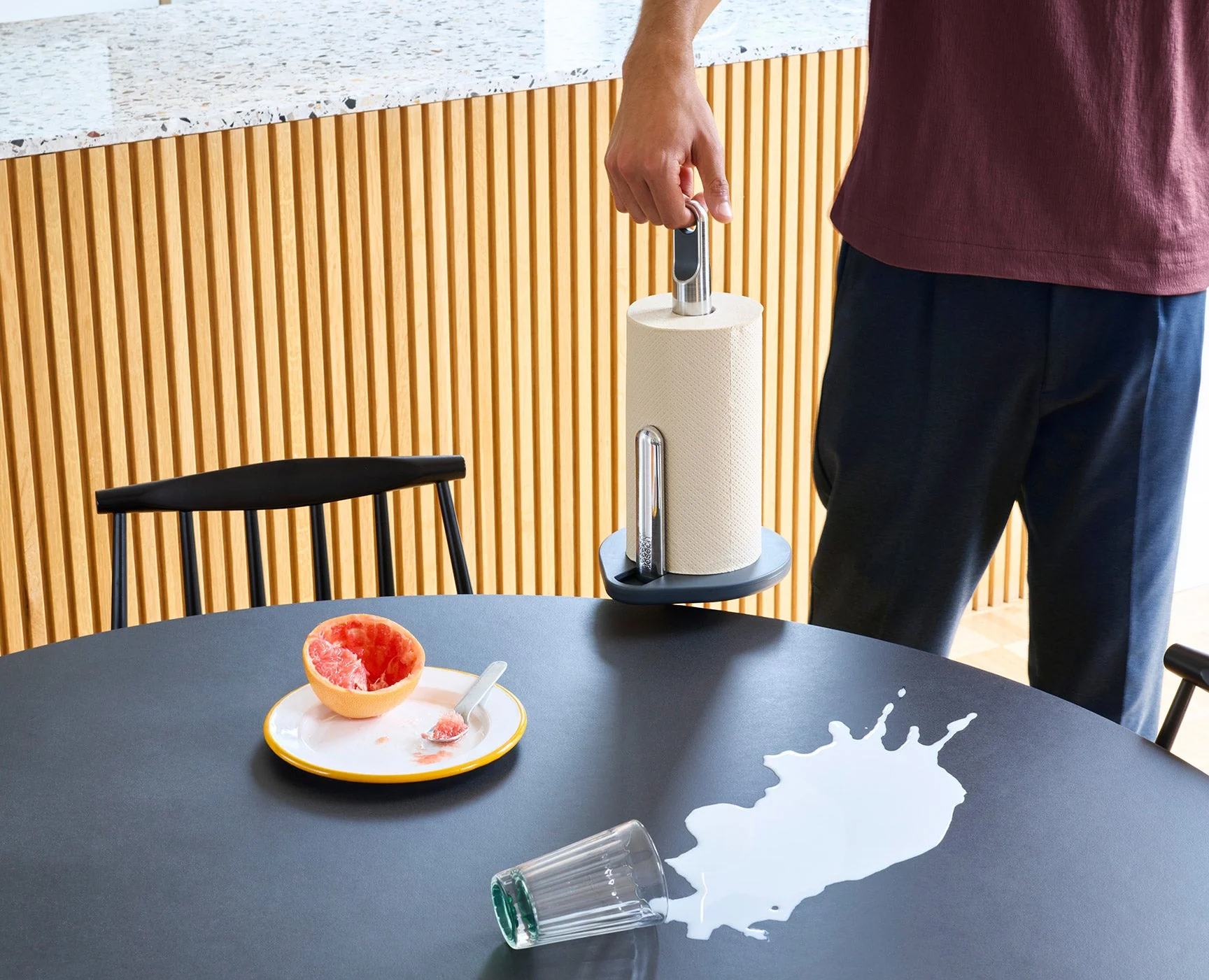 Porte-Rouleau de Cuisine à Tension Hold™ - Image 3