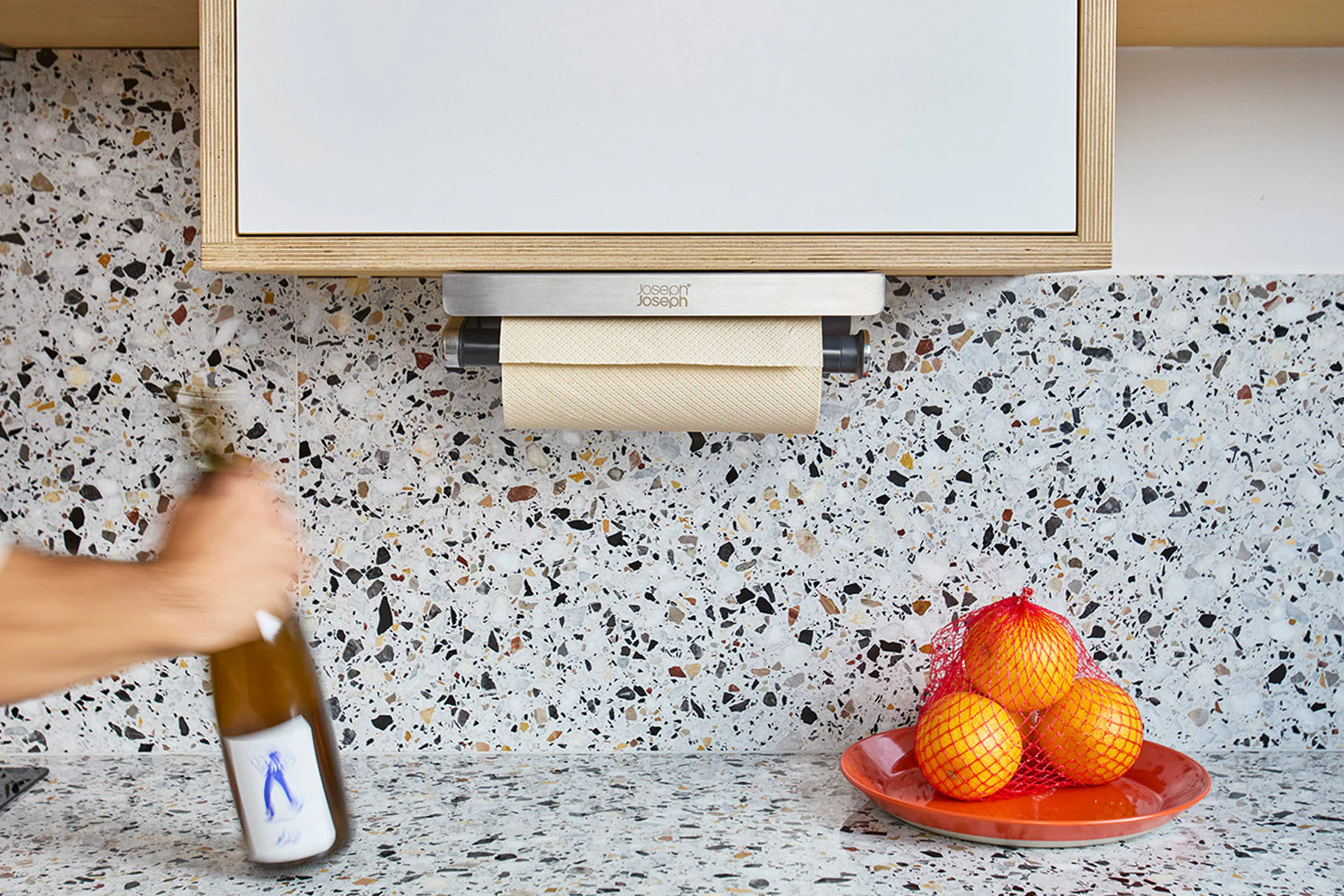 Porte-Rouleau de Cuisine Sous-Étagère RollGrip™ - Image 3