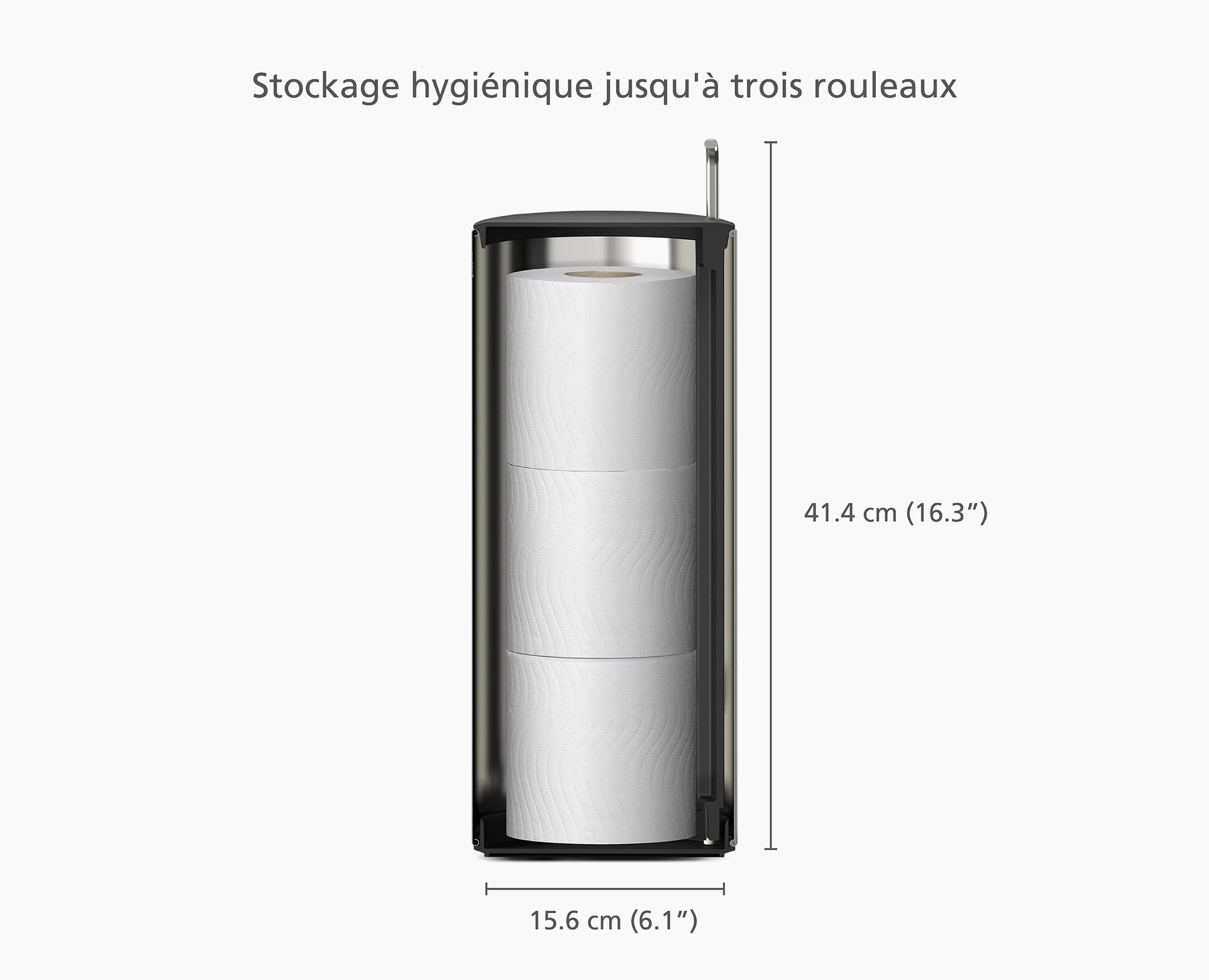 Rangement Pour Papier Toilette Easystore™ Luxe - Image 7