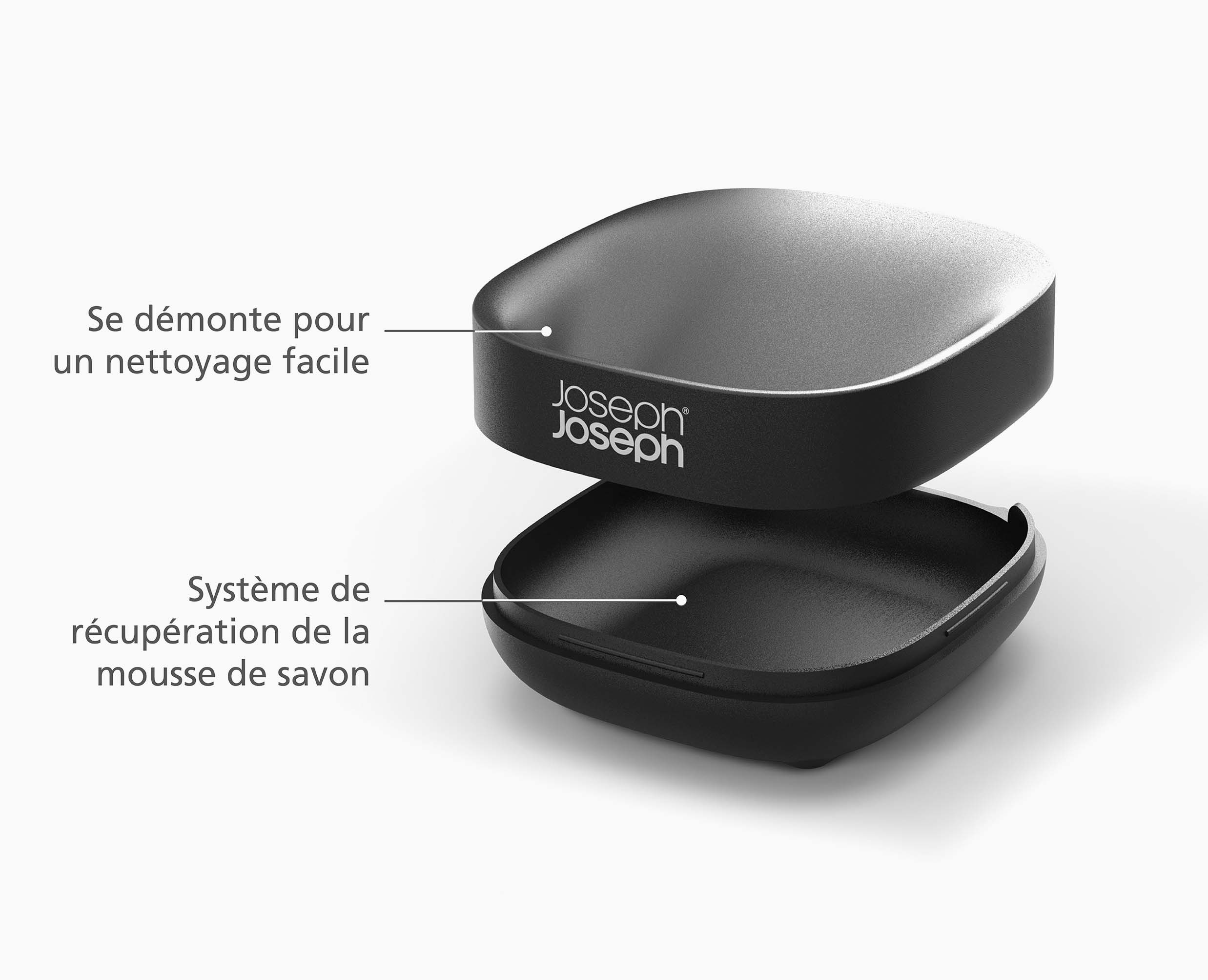 Porte-Savon Noir Mat Compact Slim™ - Image 8