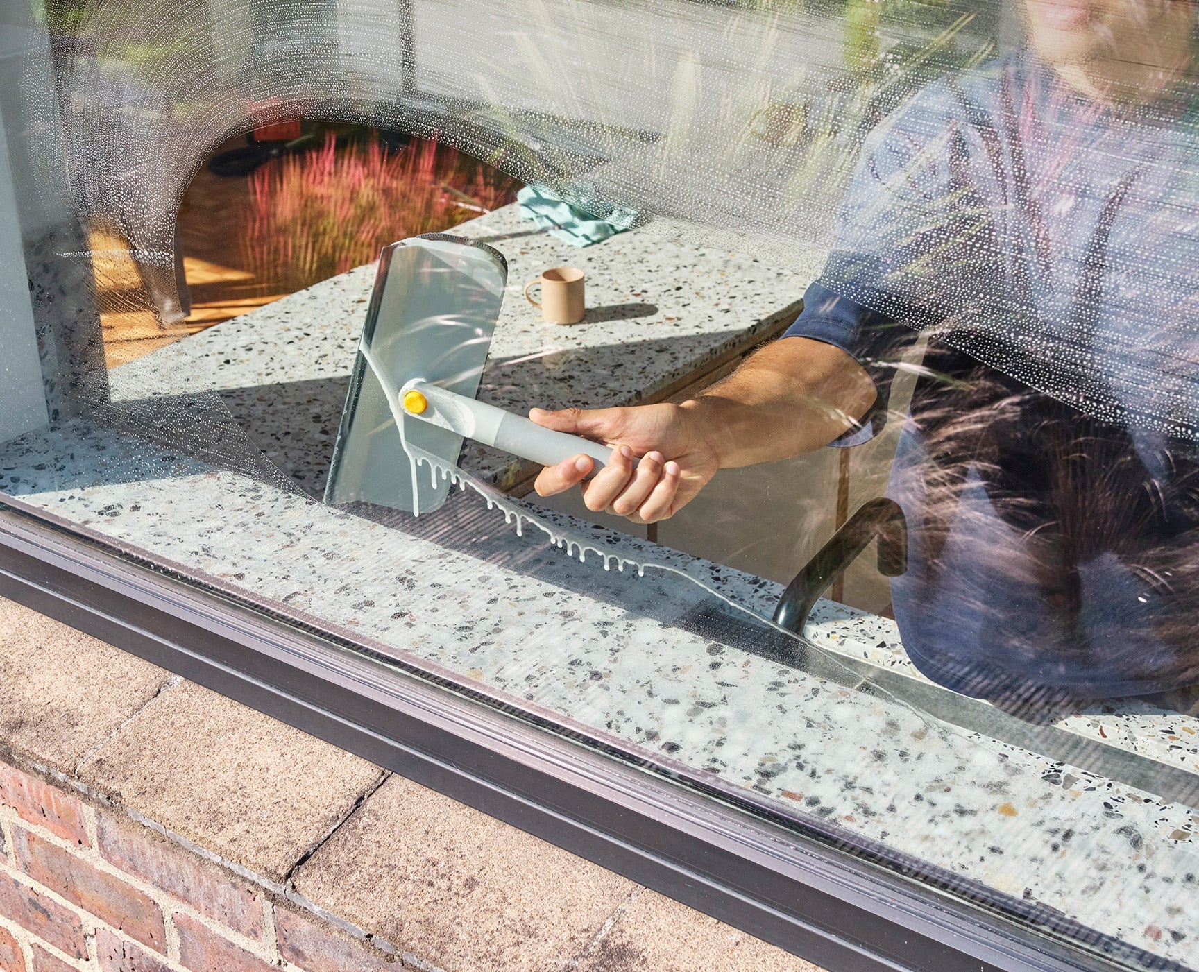Raclette pour Vitres avec Microfibre 2-en-1 CleanTech™ - Image 3