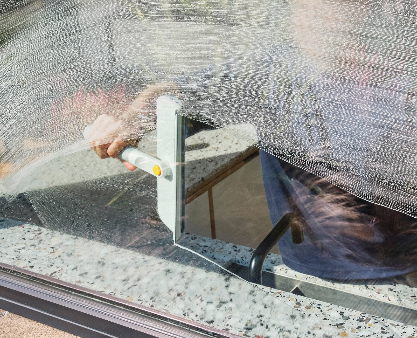 Raclette pour Vitres avec Microfibre 2-en-1 CleanTech™ - Image 4